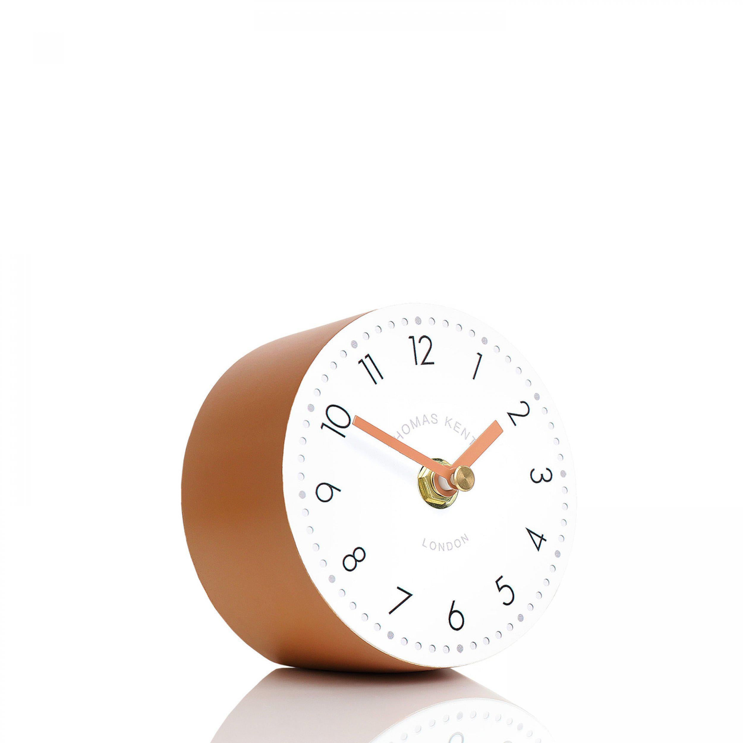 Tumbler Mantel Clock in Sienna - Sienna