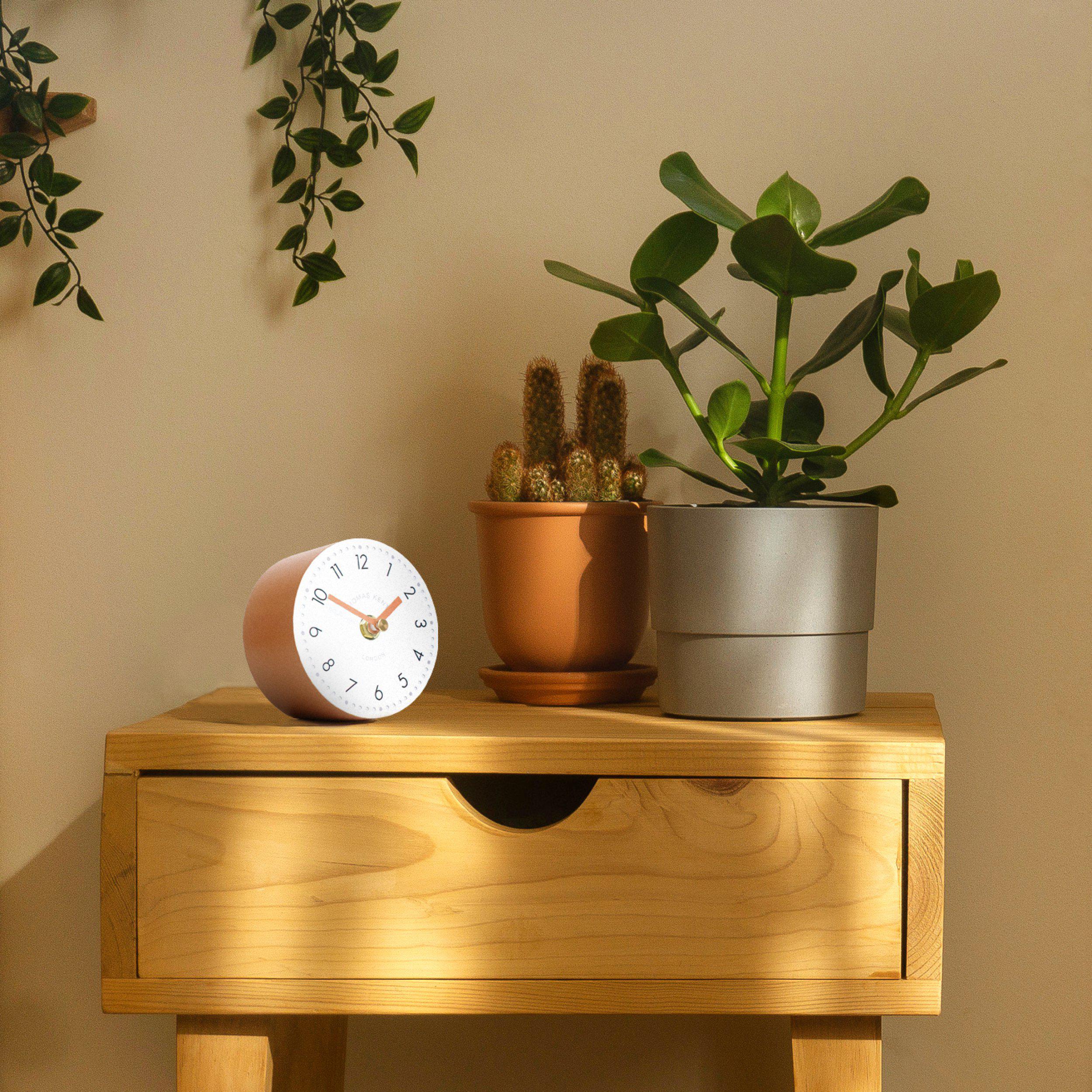 Tumbler Mantel Clock in Sienna - Sienna