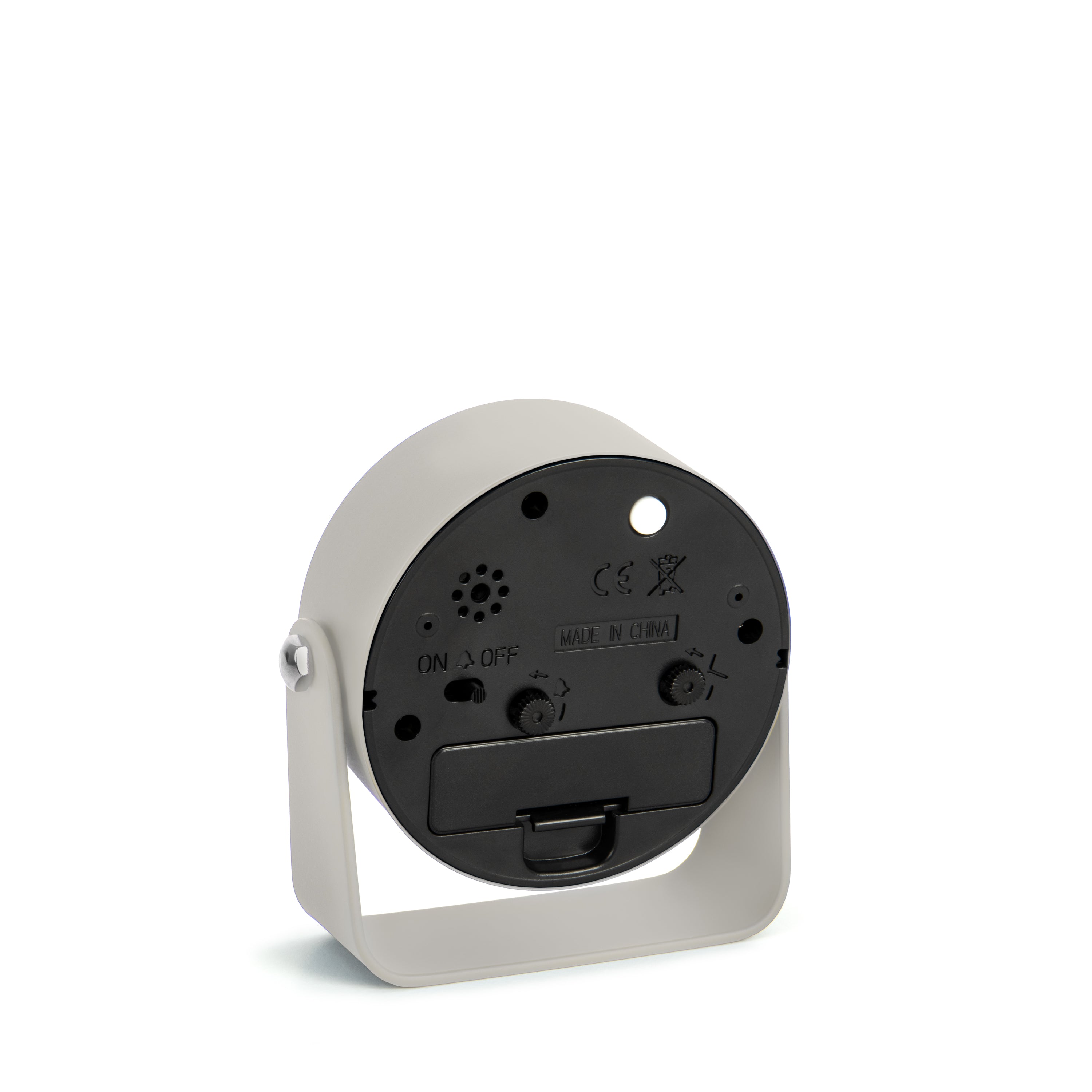 Wren Alarm Clock in Dove Grey - Dove Grey