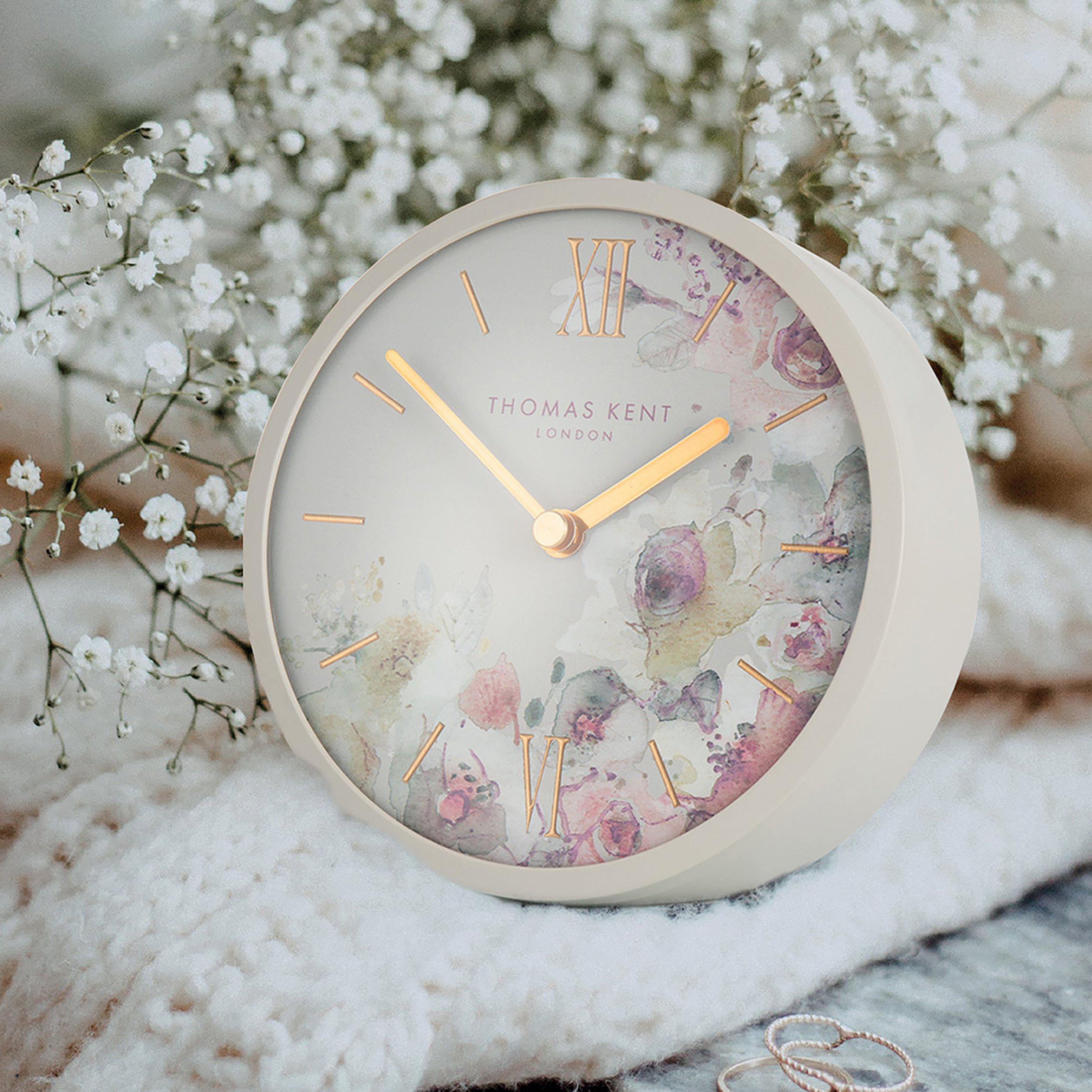 Crofter Mantel Clock in Light Grey - Crofter Light Grey