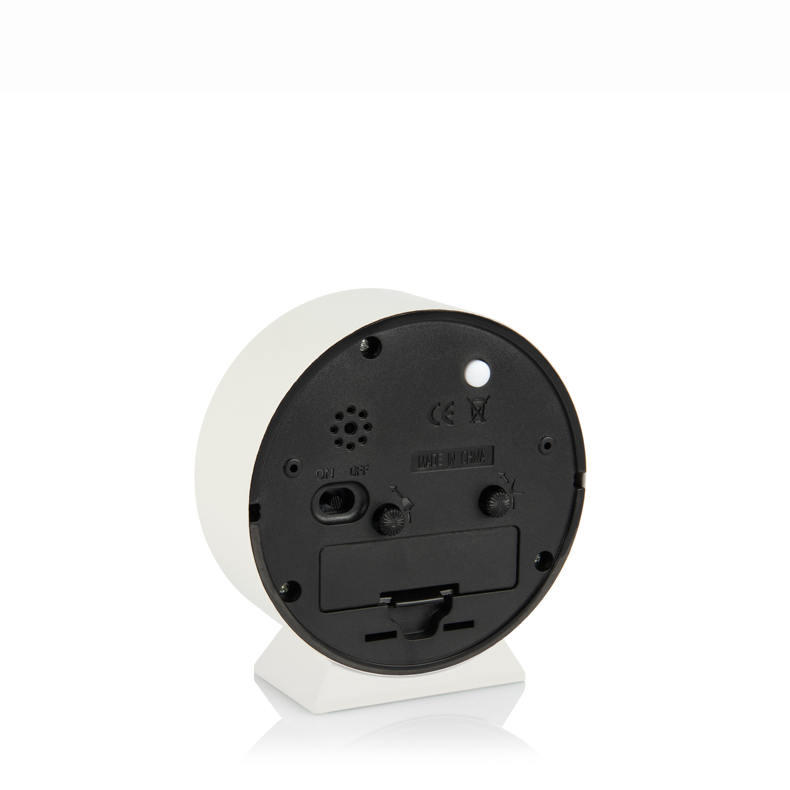 Puffin Alarm Clock in Snowberry White - Snowberry White