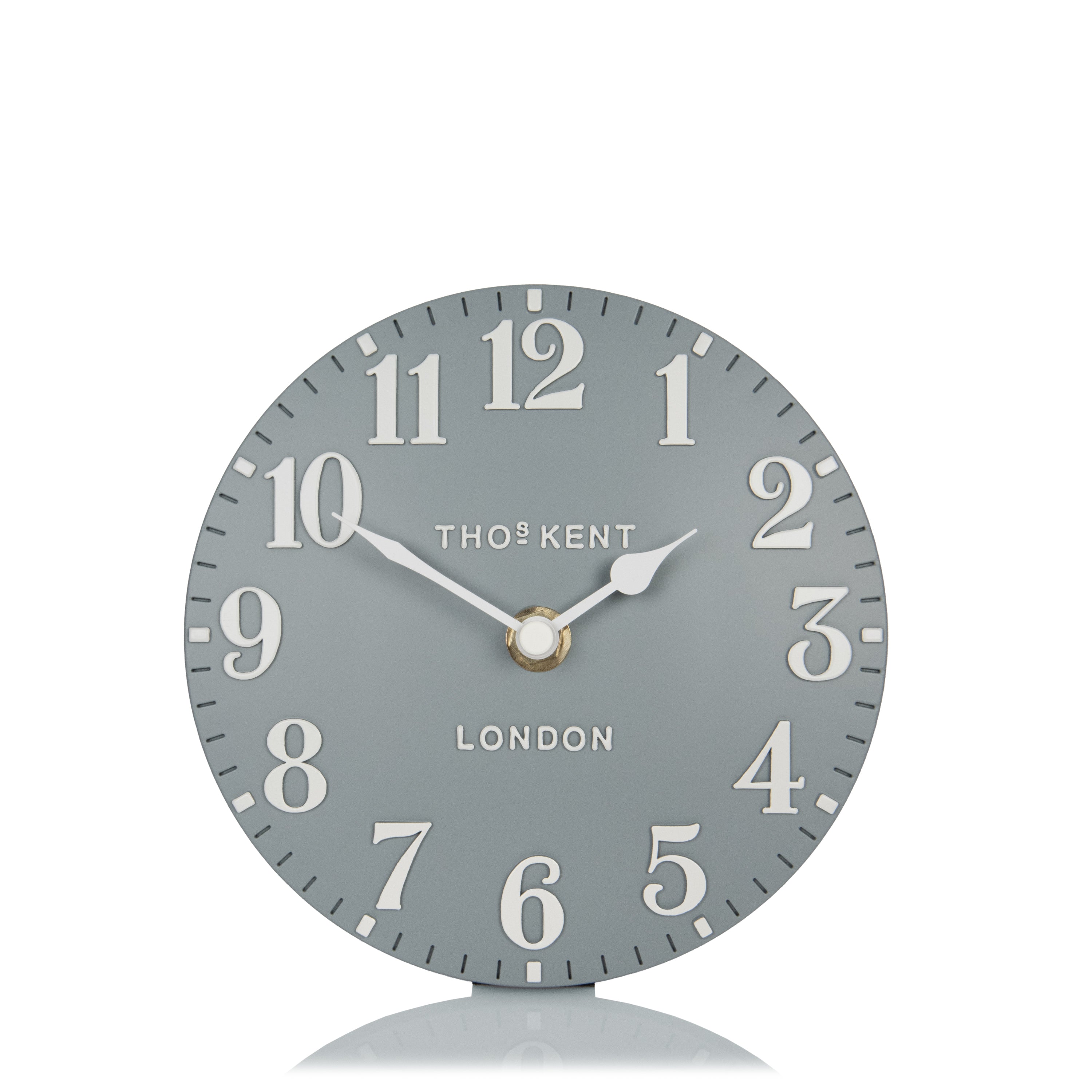 Arabic Mantel Clock in Flax Blue - Flax Blue