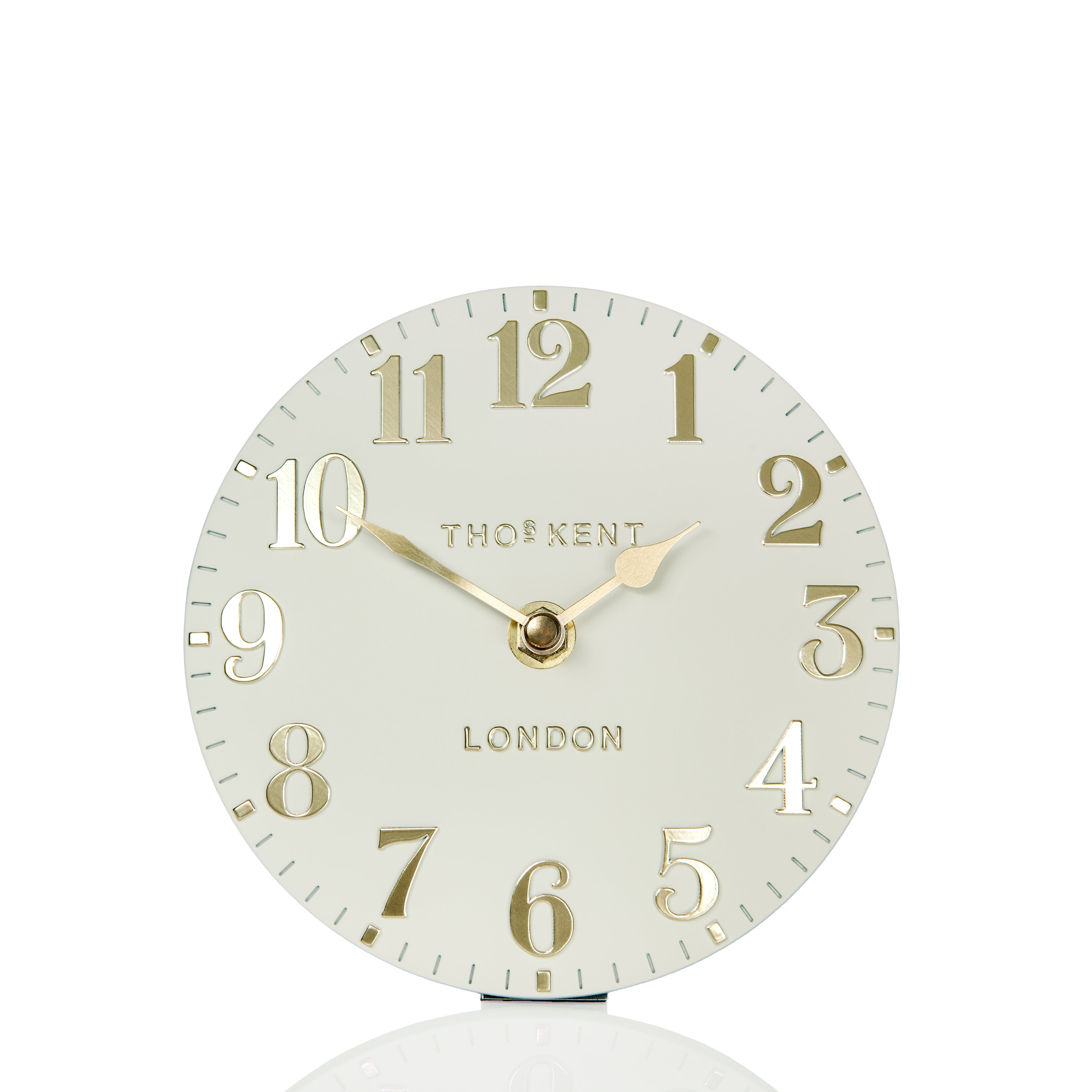 Arabic Mantel Clock in Oatmeal - Oatmeal