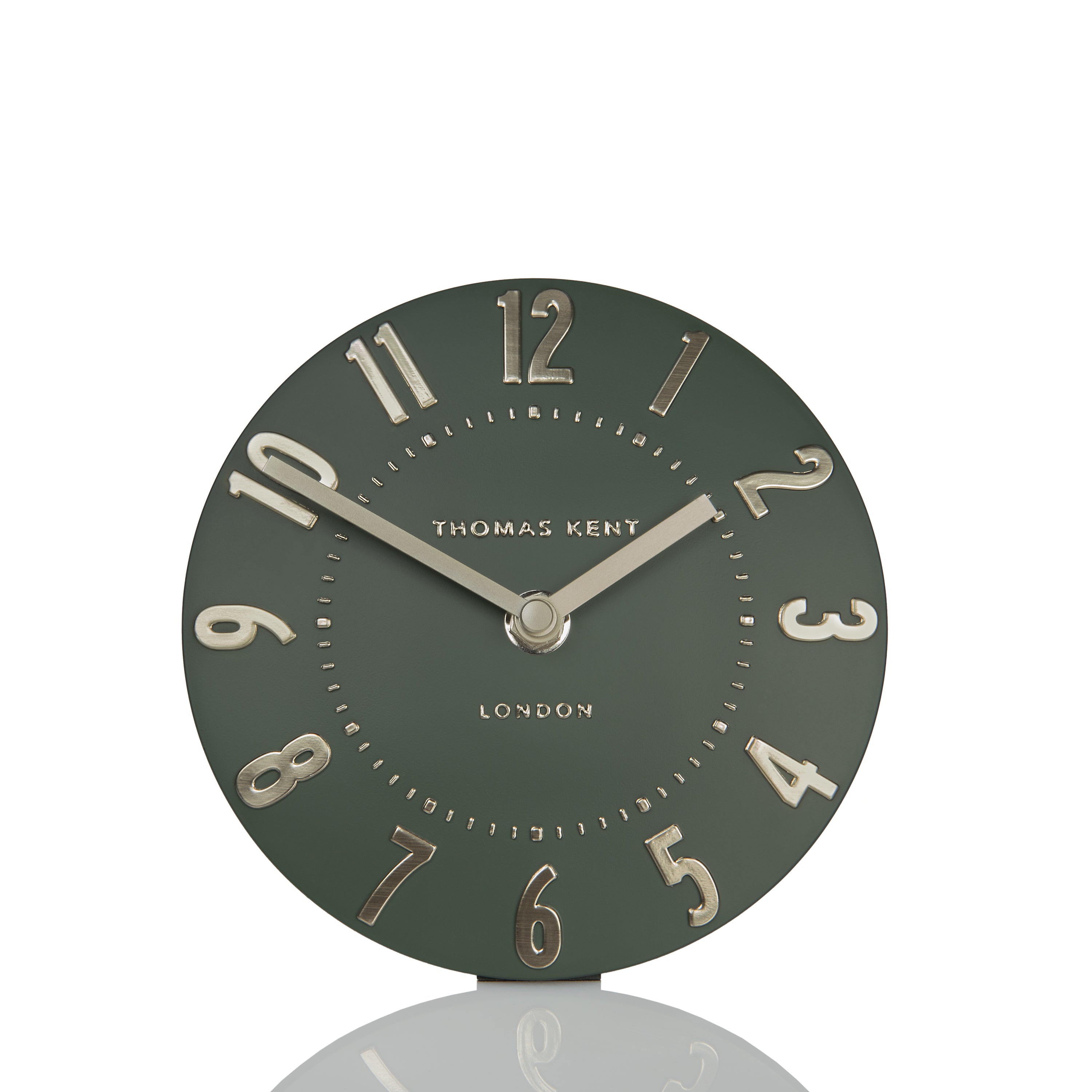 Mulberry Mantel Clock in Olive Green - Olive Green