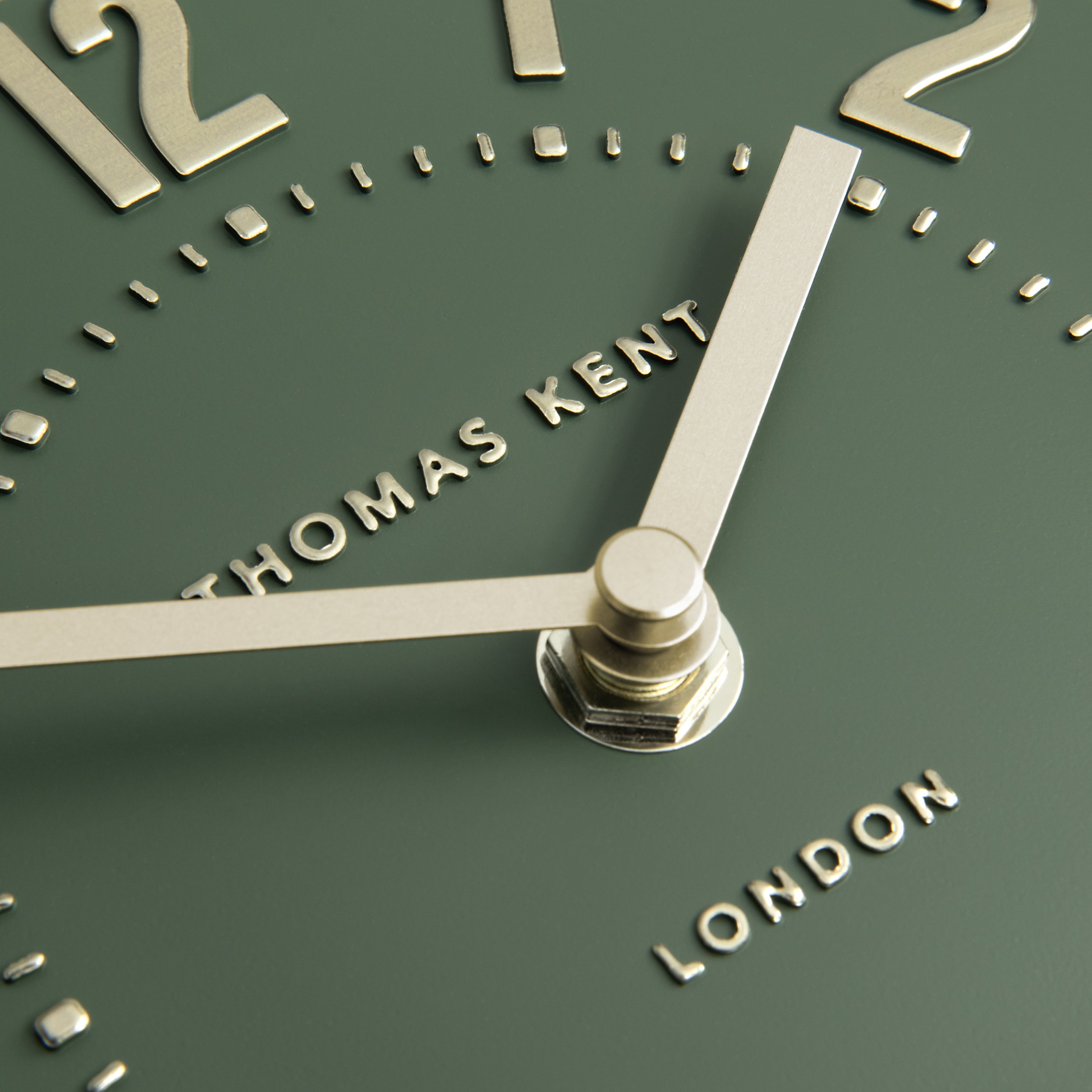 Mulberry Mantel Clock in Olive Green - Olive Green