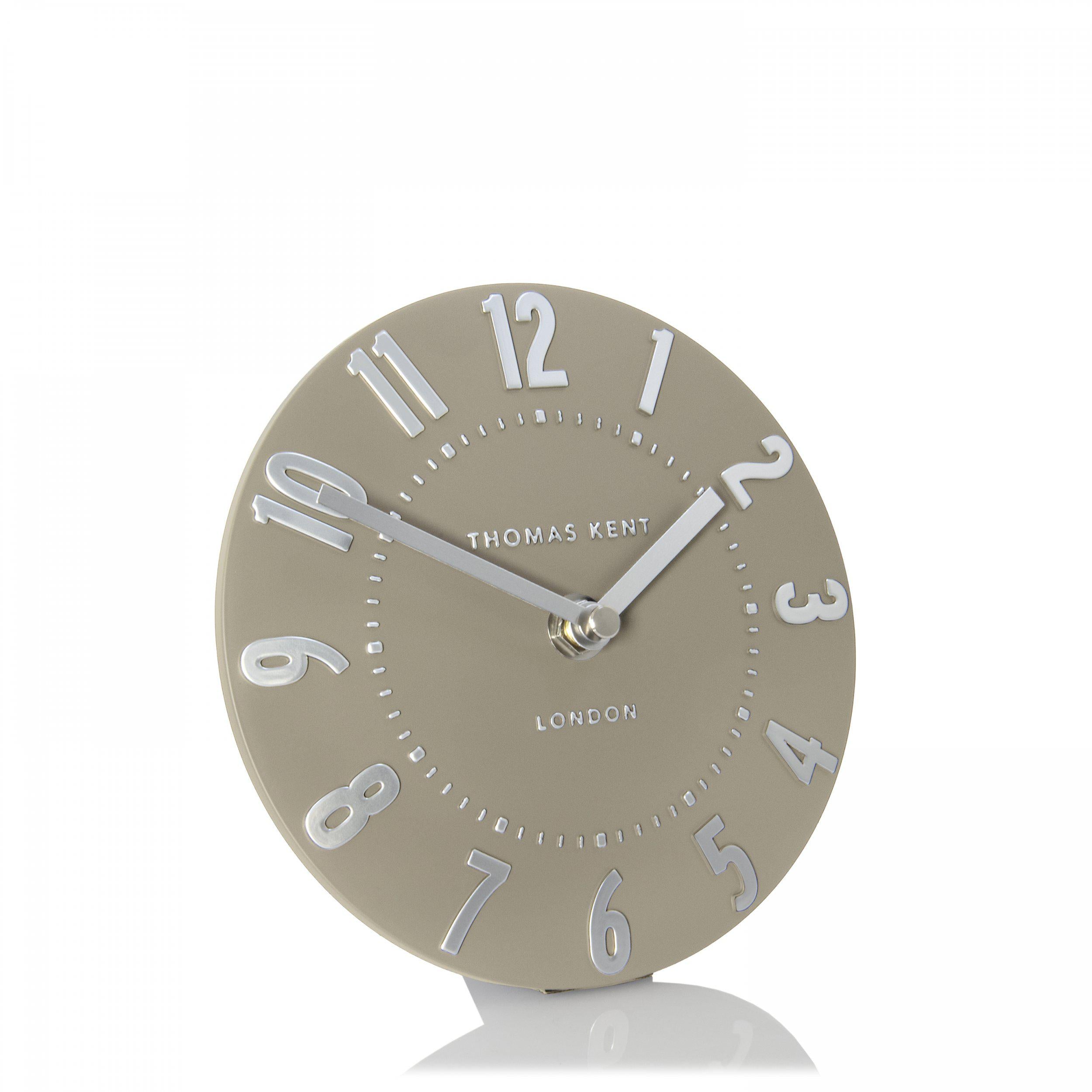 Mulberry Mantel Clock in Mocha - Mocha