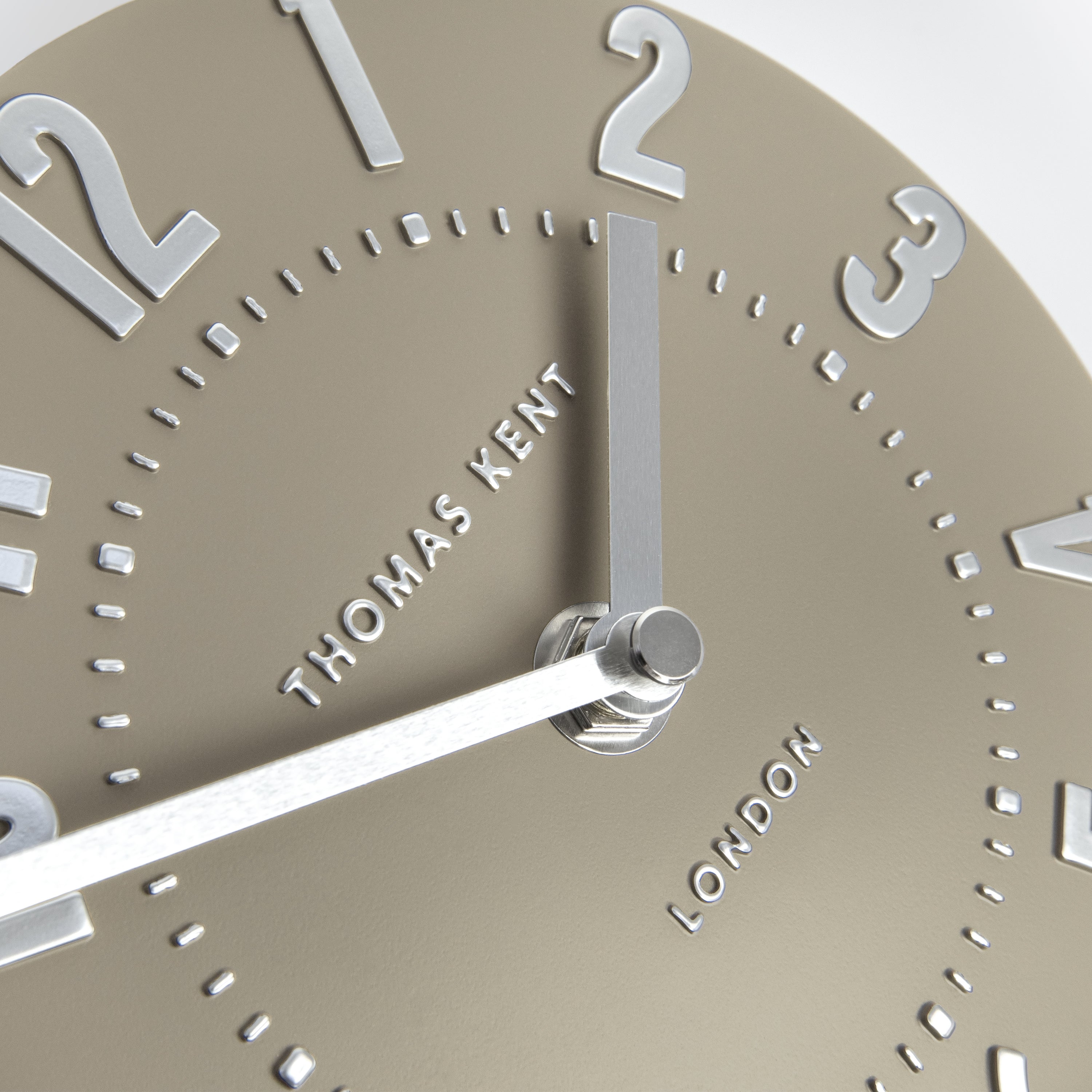 Mulberry Mantel Clock in Mocha - Mocha