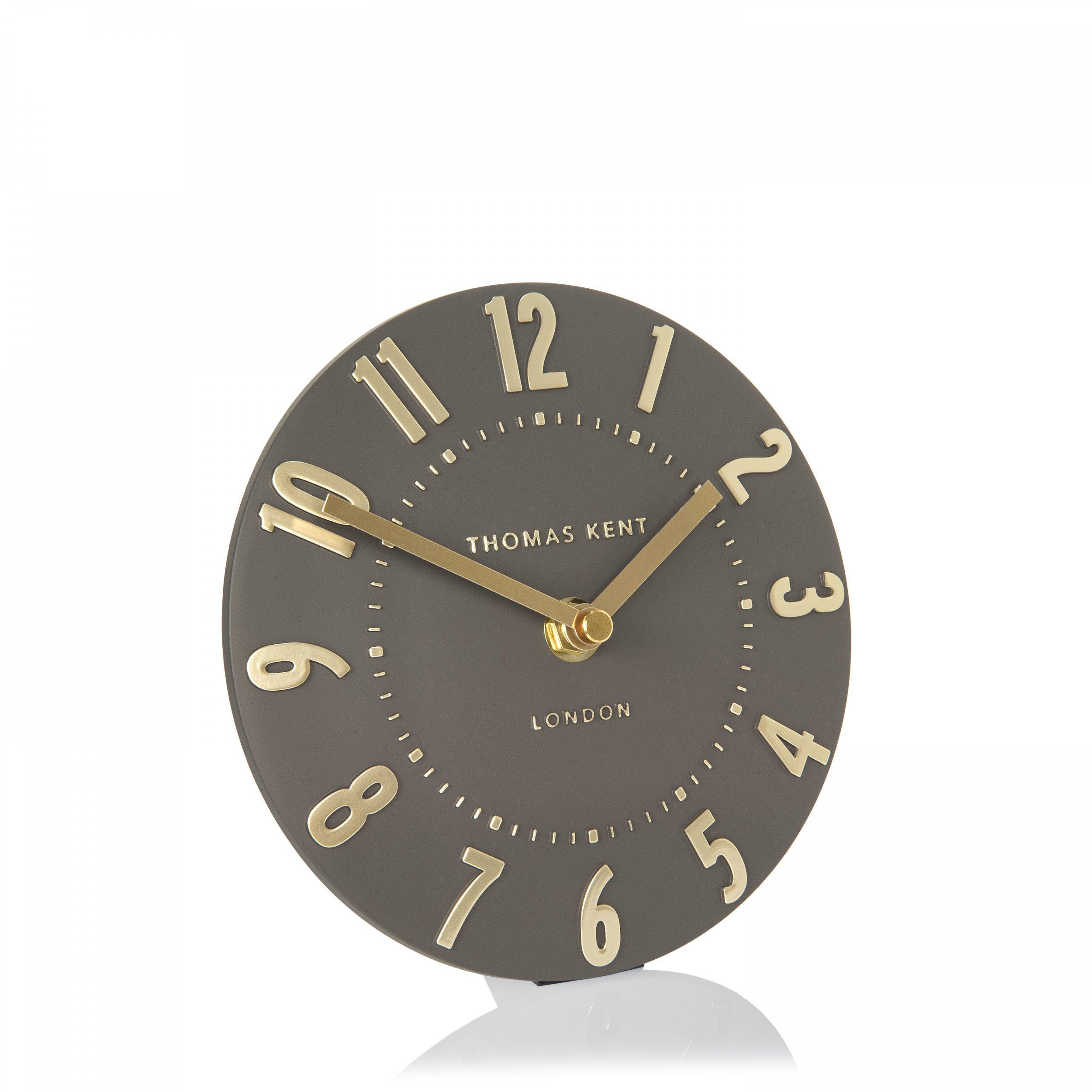 Mulberry Mantel Clock in Espresso - Espresso