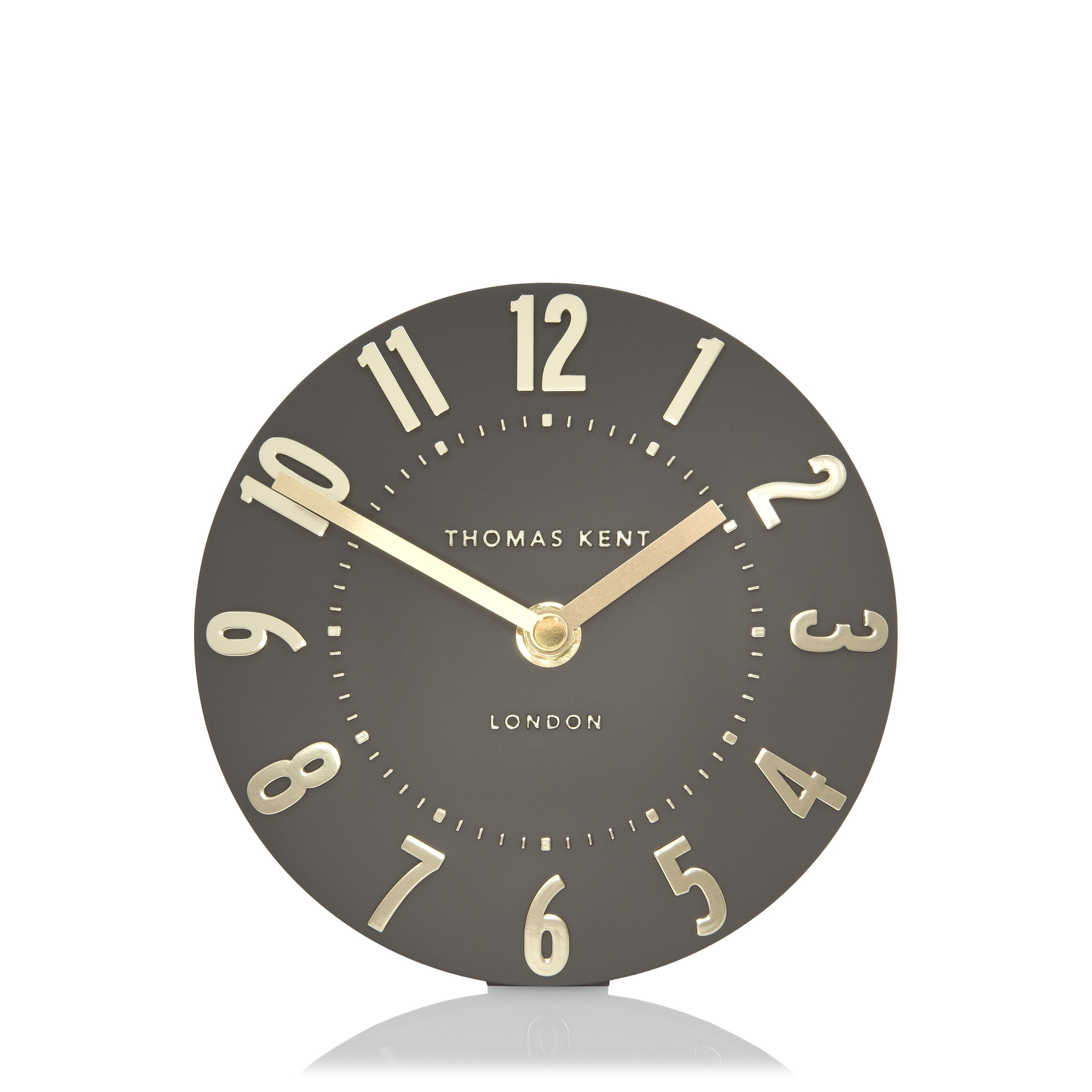 Mulberry Mantel Clock in Espresso - Espresso