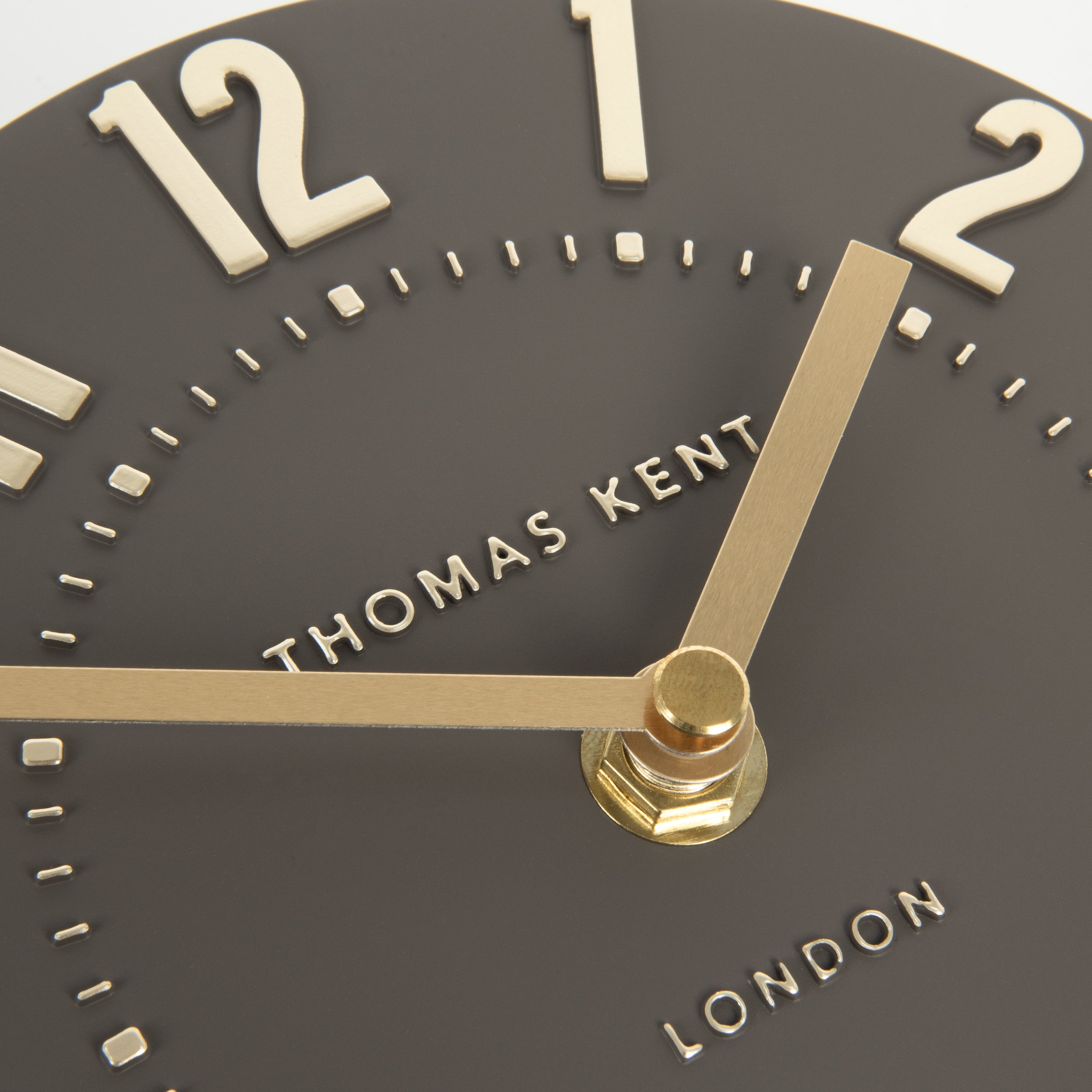 Mulberry Mantel Clock in Espresso - Espresso