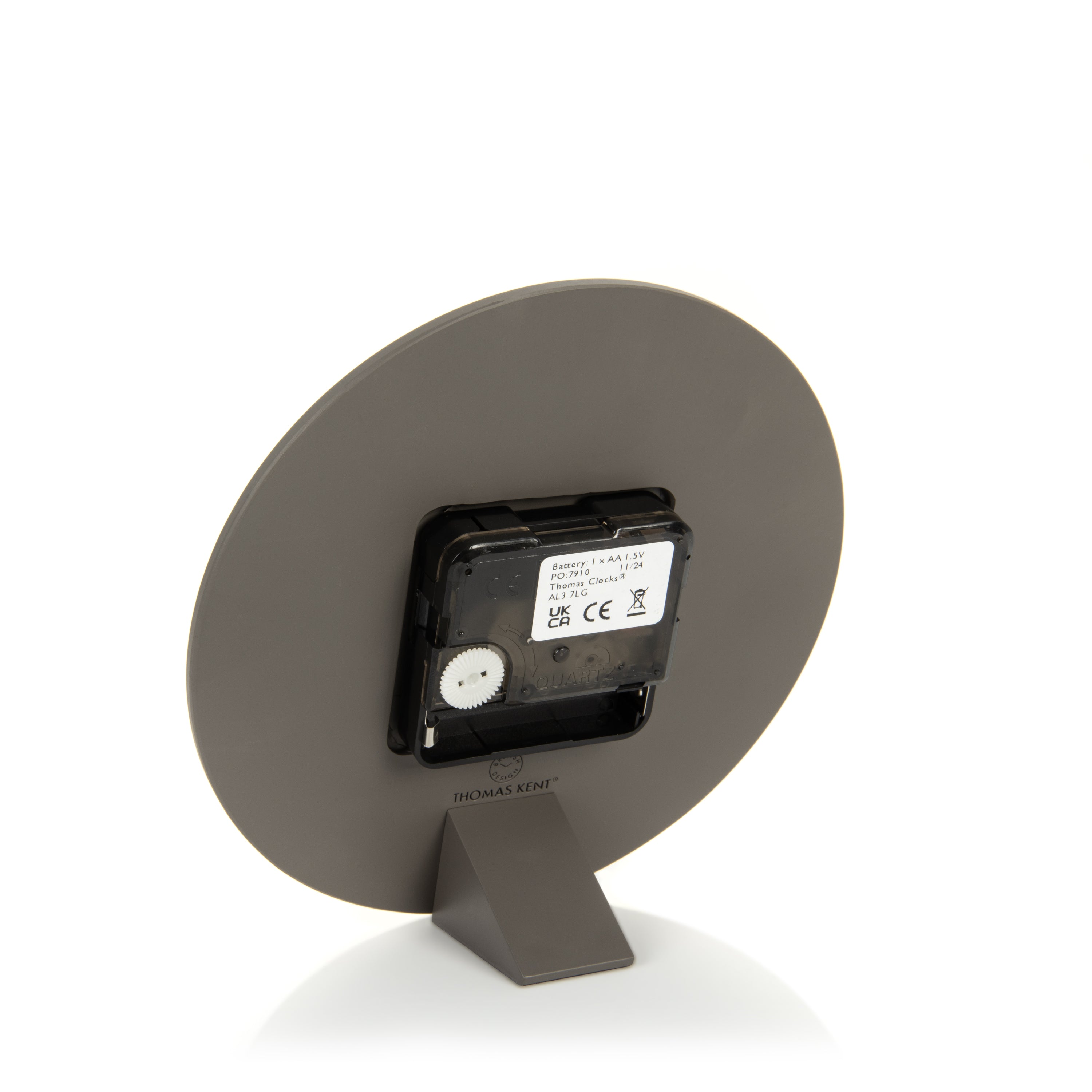 Mulberry Mantel Clock in Espresso - Espresso
