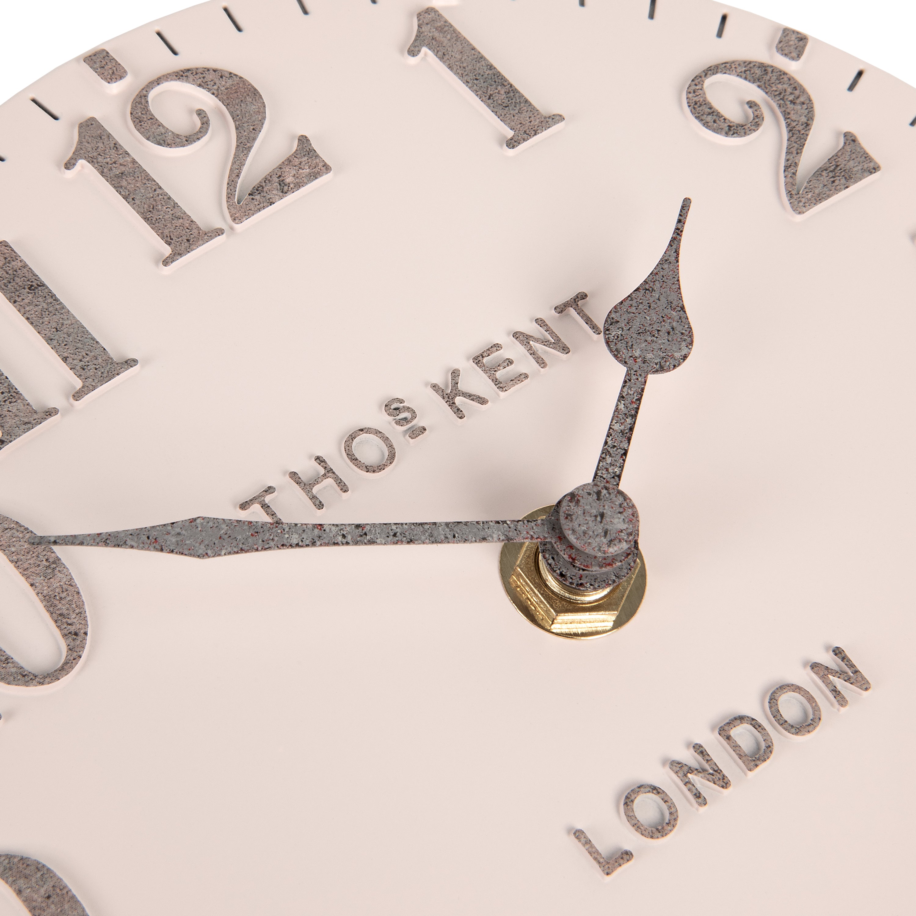 Arabic Mantel Clock in Pink - Pink