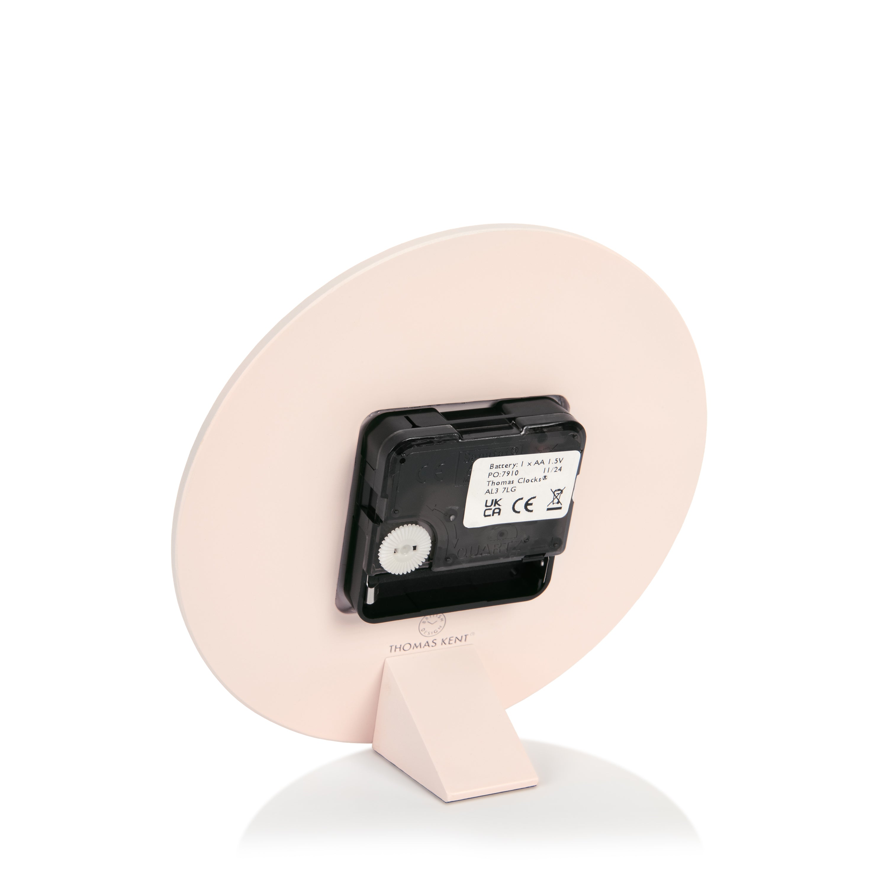 Arabic Mantel Clock in Pink - Pink