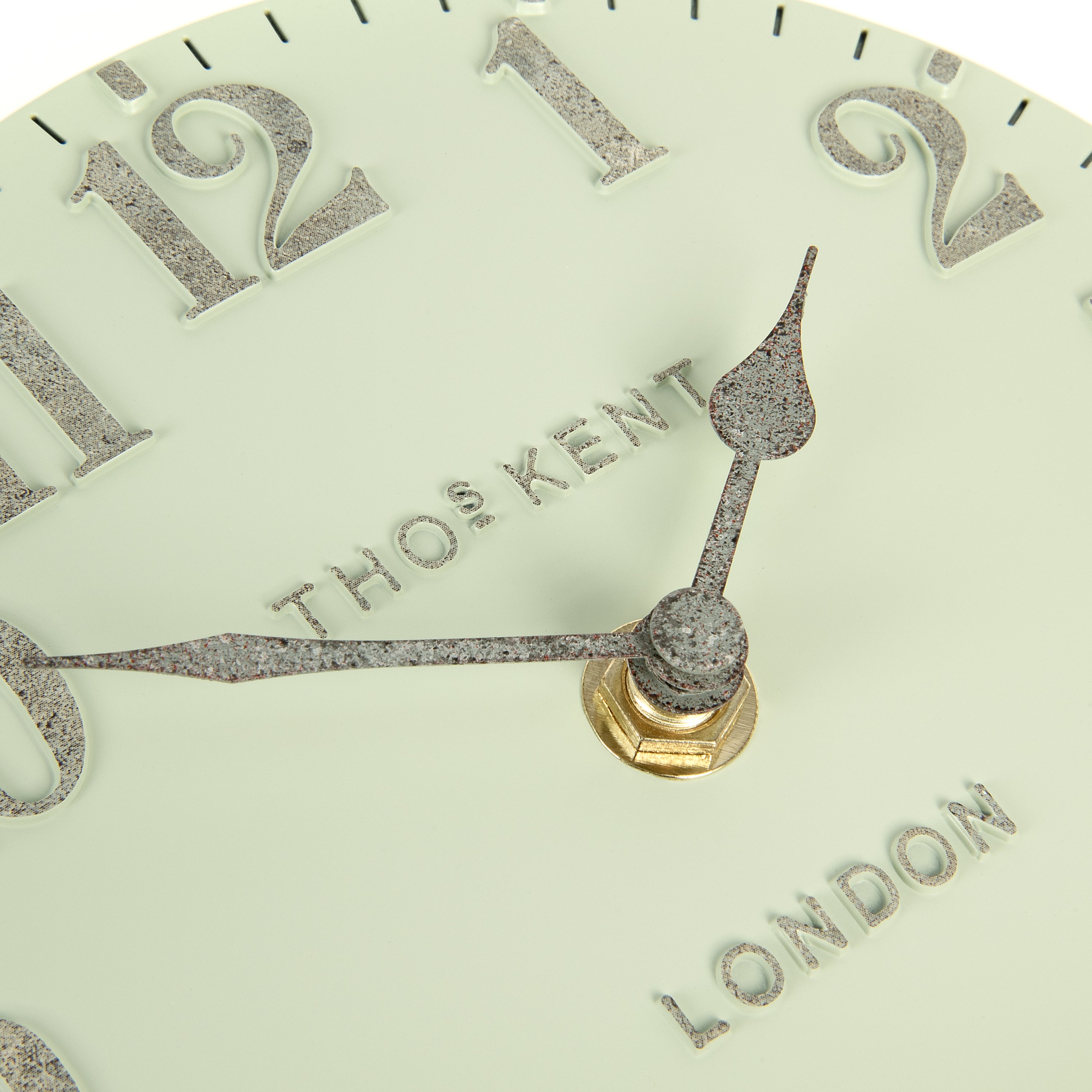 Arabic Mantel Clock in Pearl Green - Pearl Green