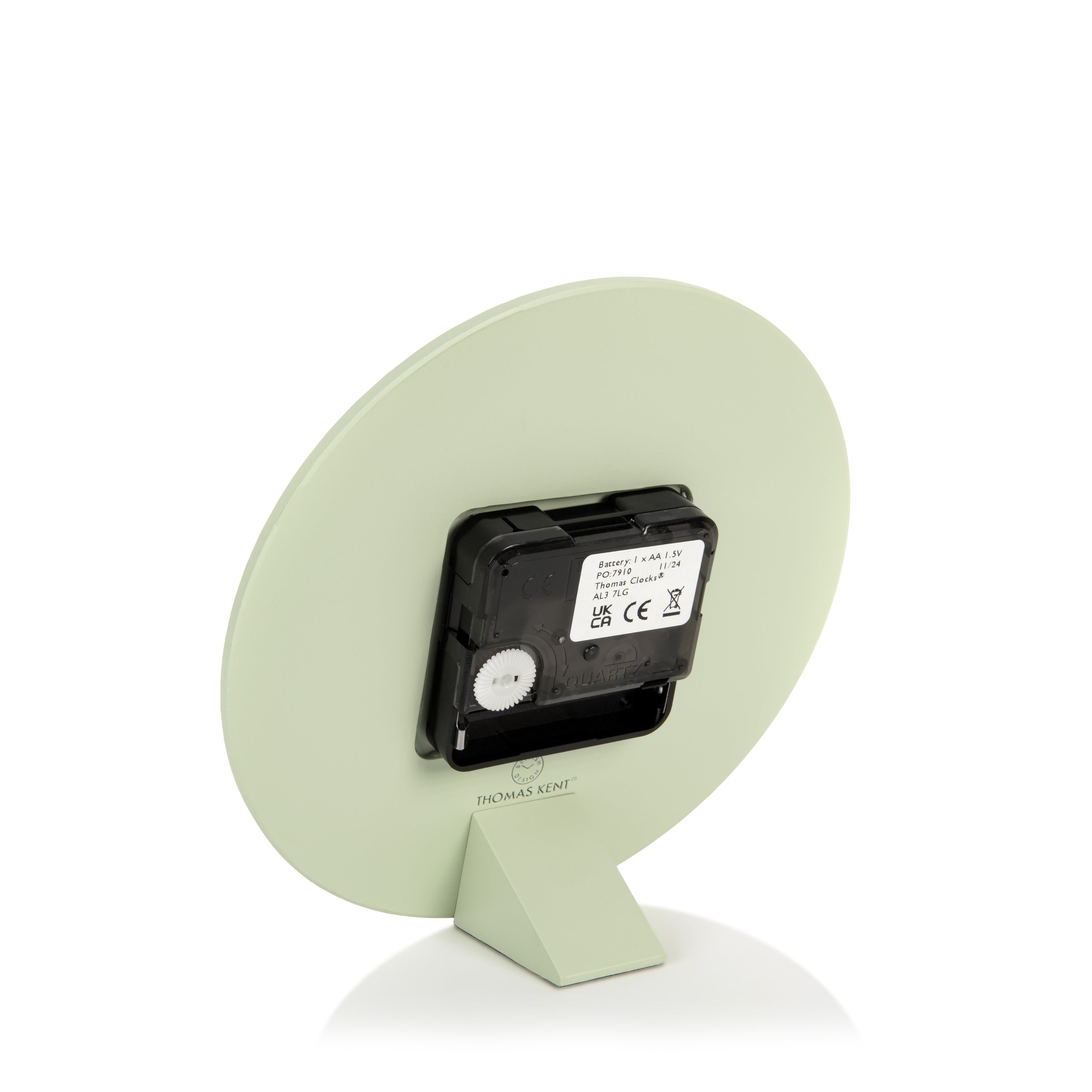 Arabic Mantel Clock in Pearl Green - Pearl Green