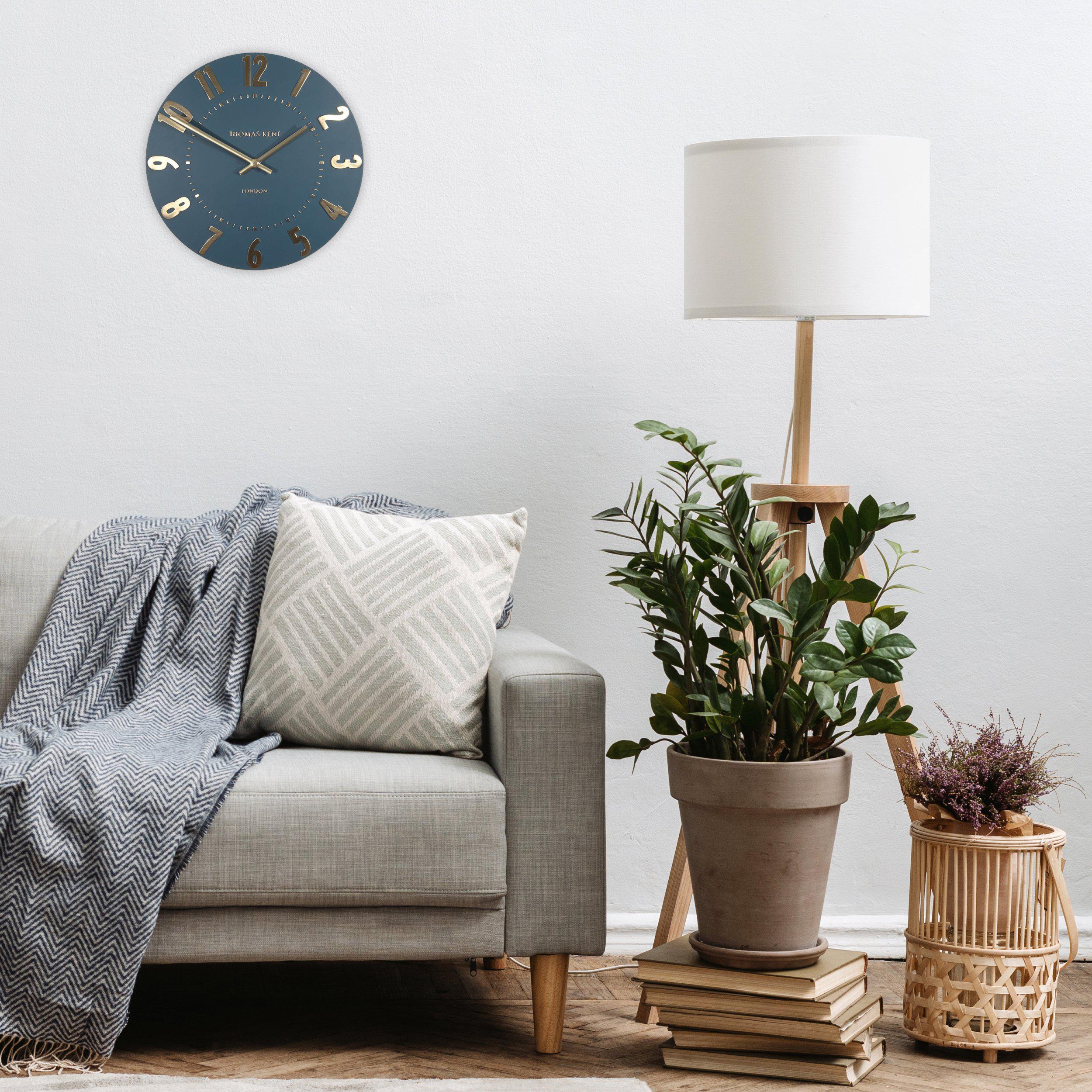 Mulberry Wall Clock in Midnight Blue - Midnight Blue