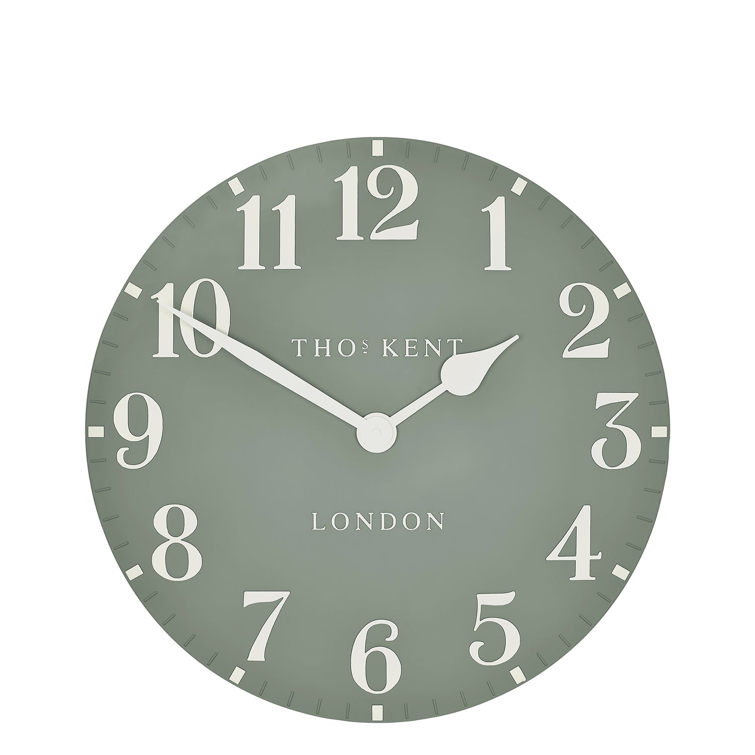 Arabic Wall Clock in Seagrass - Seagrass