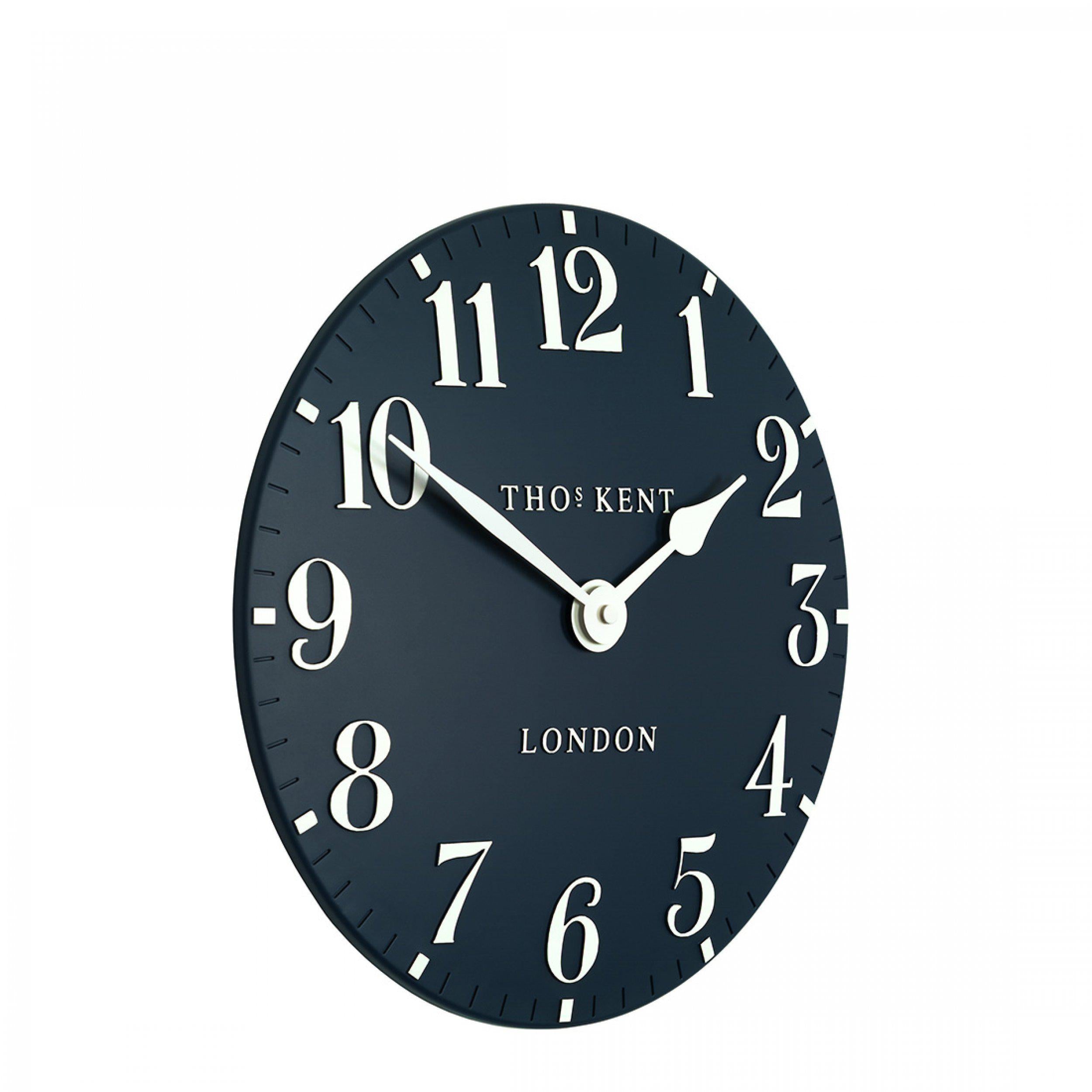 Arabic Wall Clock in Ink Blue - Ink Blue