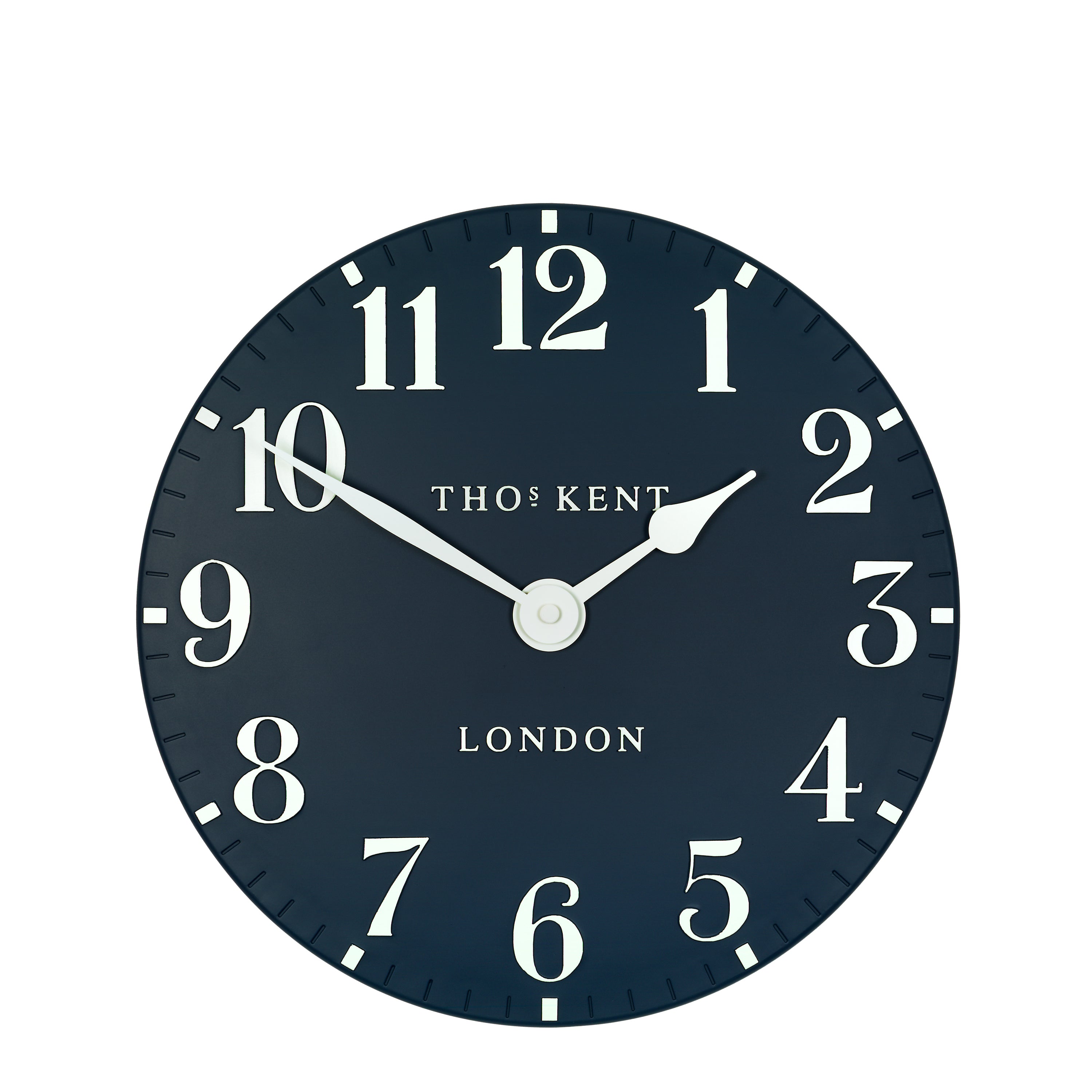 Arabic Wall Clock in Ink Blue - Ink Blue