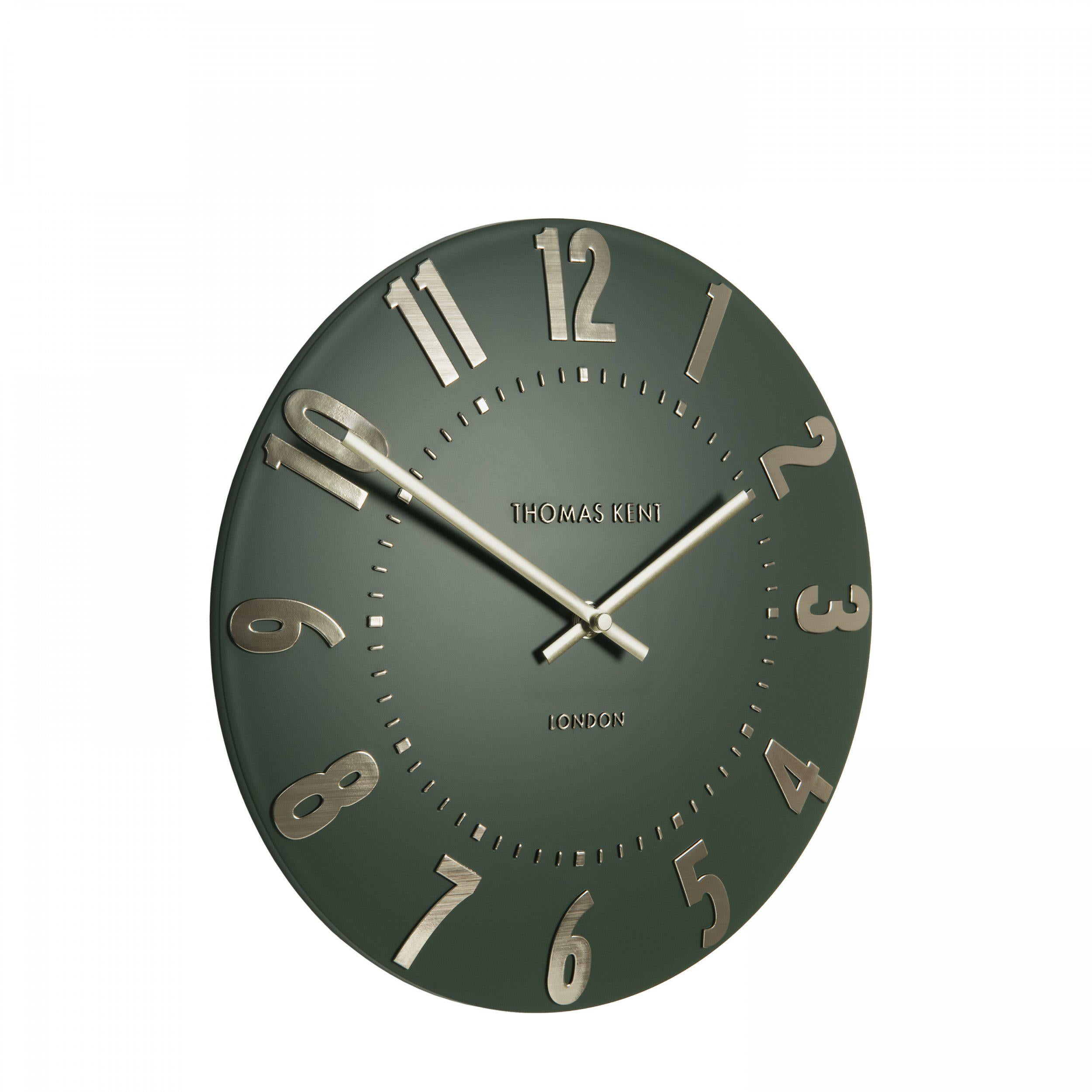 Mulberry Wall Clock in Olive Green - Olive Green
