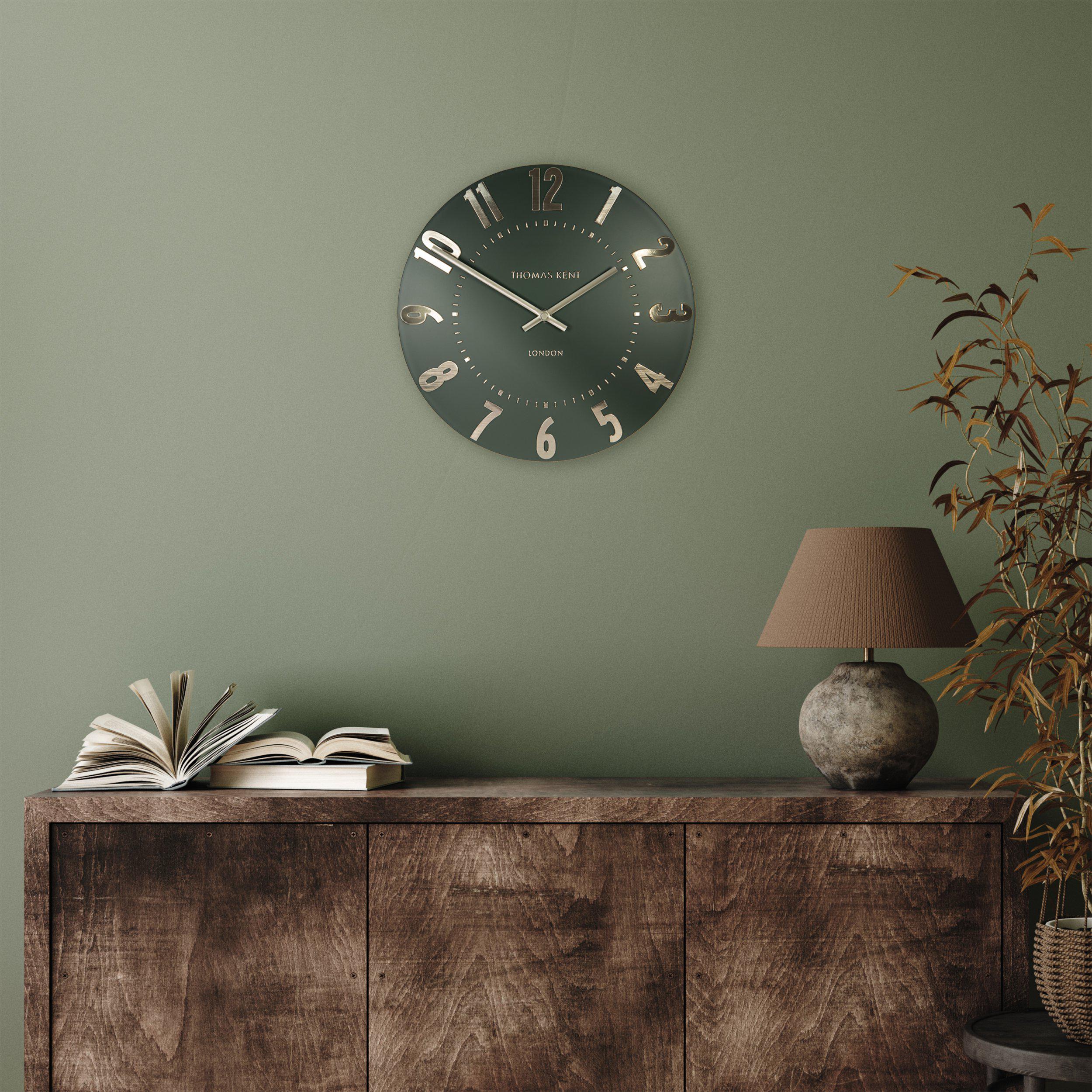Mulberry Wall Clock in Olive Green - Olive Green