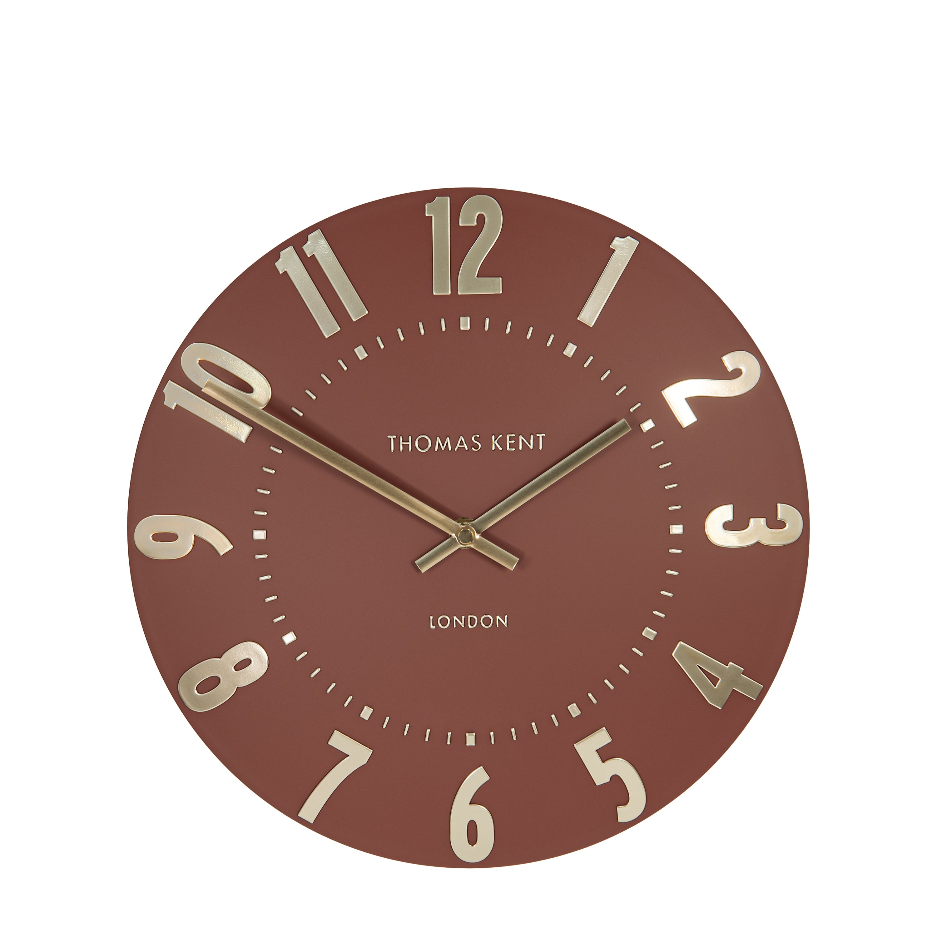 Mulberry Wall Clock in Auburn - Auburn