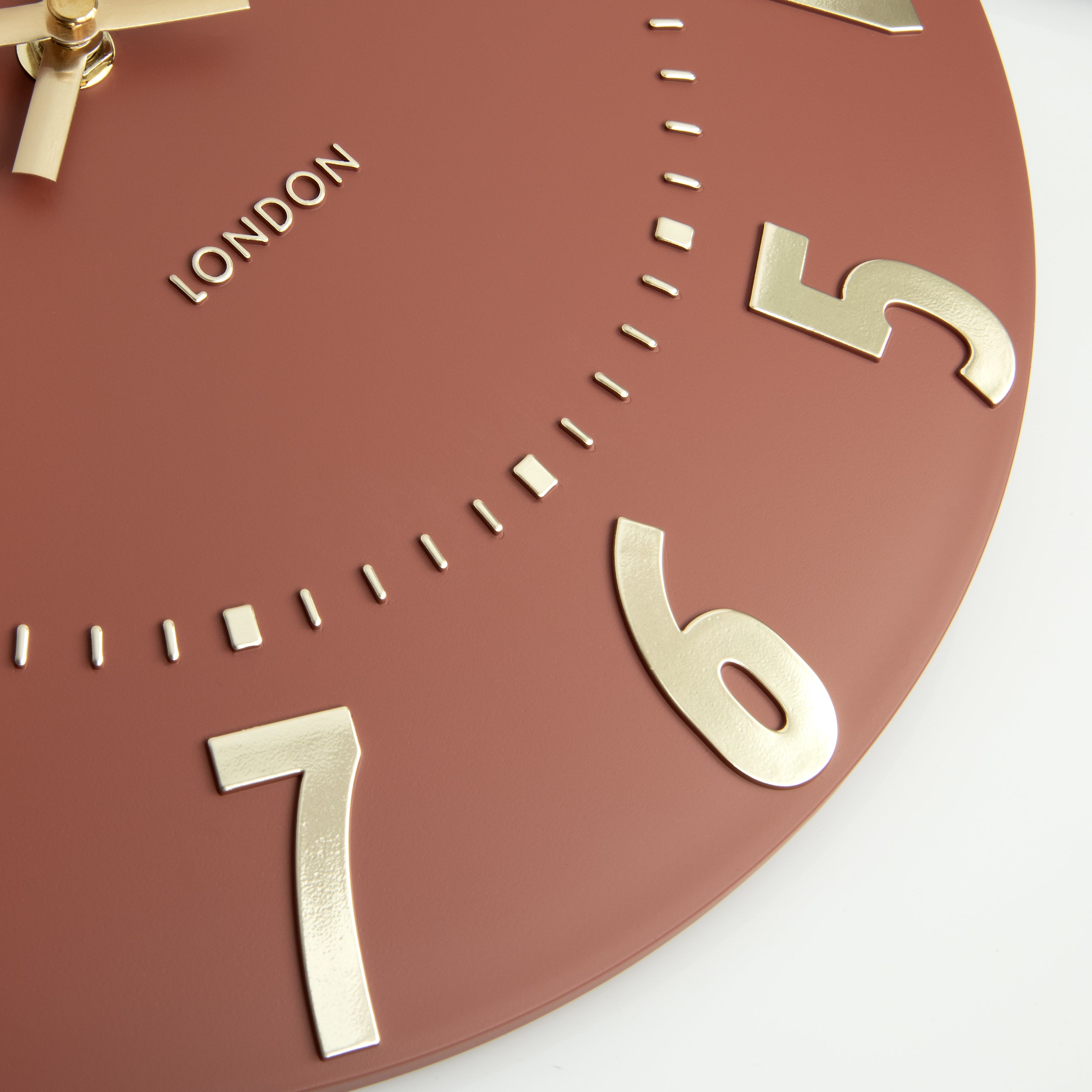 Mulberry Wall Clock in Auburn - Auburn