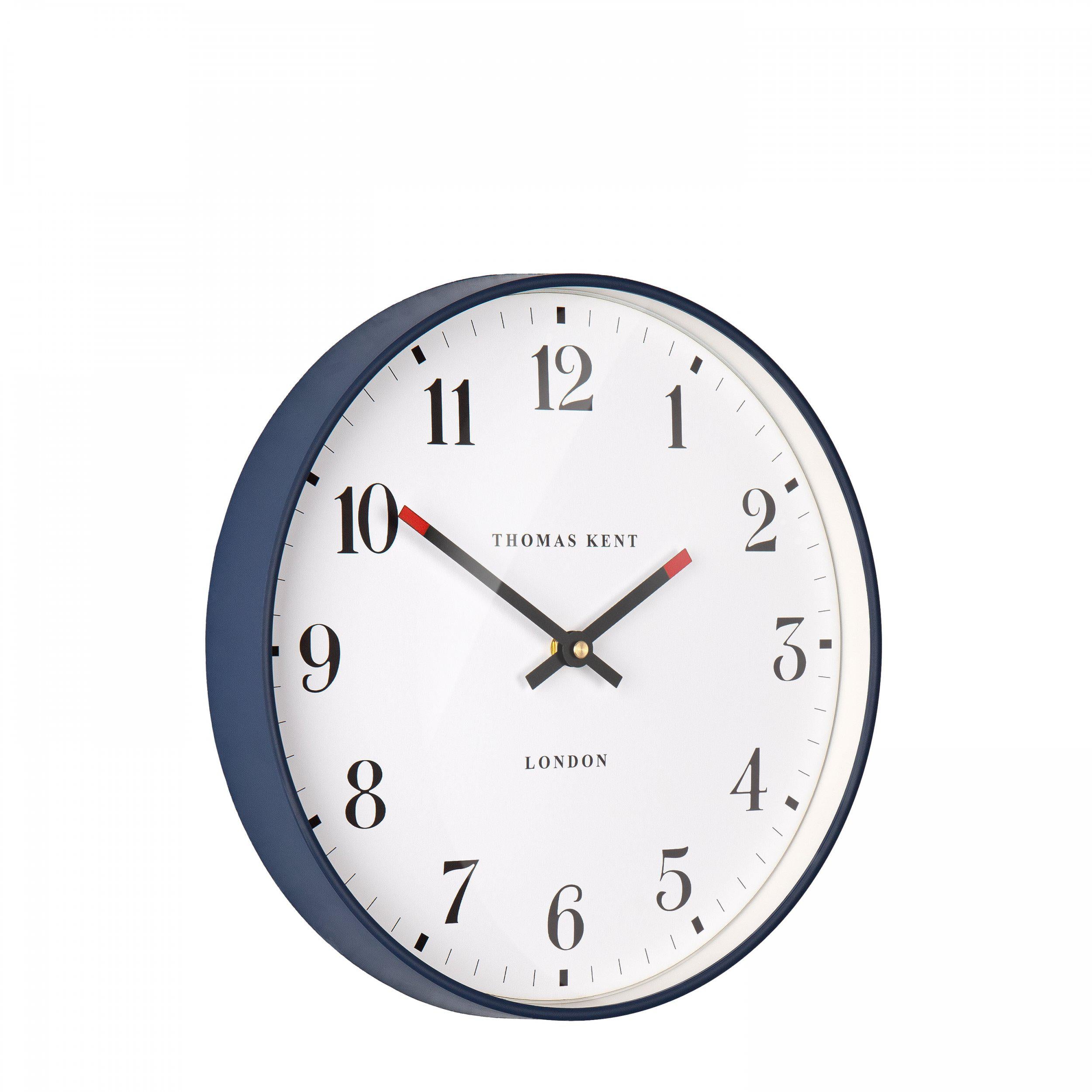 Sutton Wall Clock in Navy - Sutton Navy