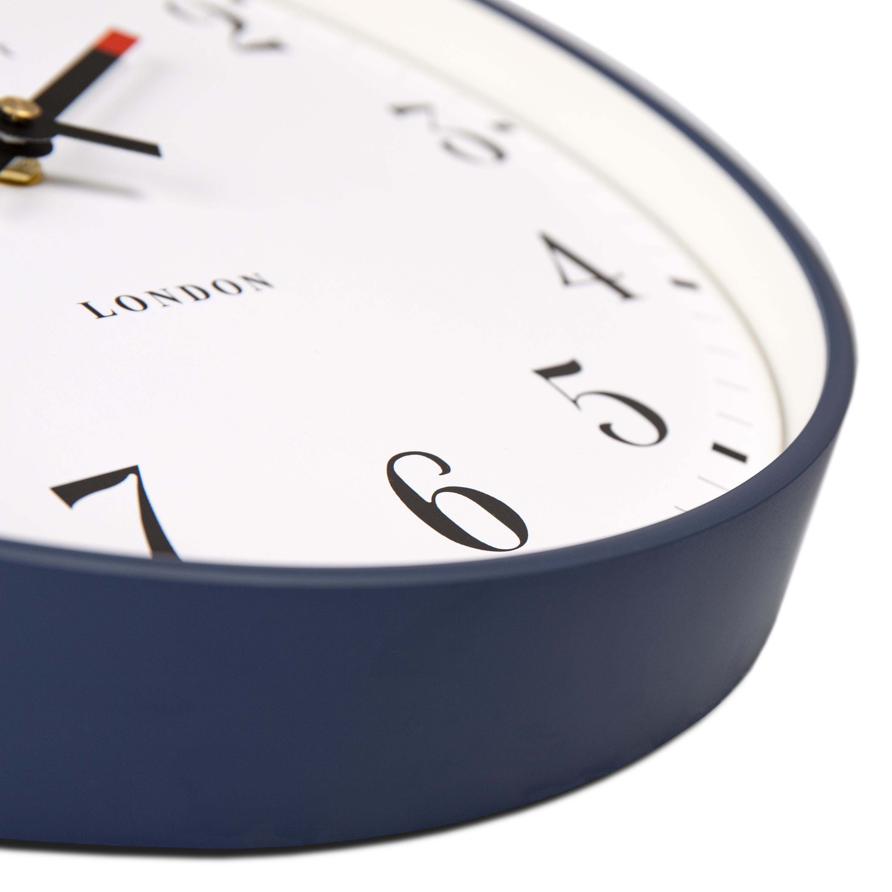 Sutton Wall Clock in Navy - Sutton Navy