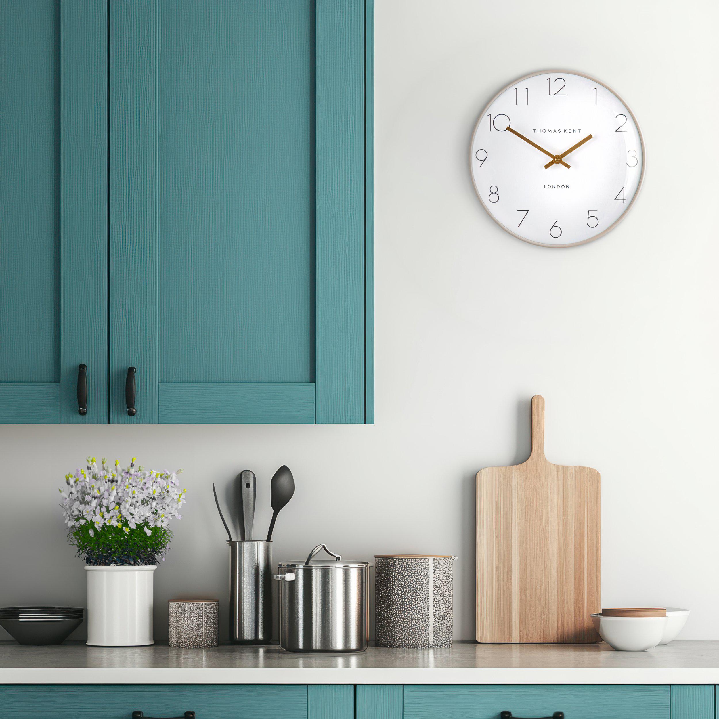 Ozzy Wall Clock in in Dusty Grey - Ozzy Dusty Grey