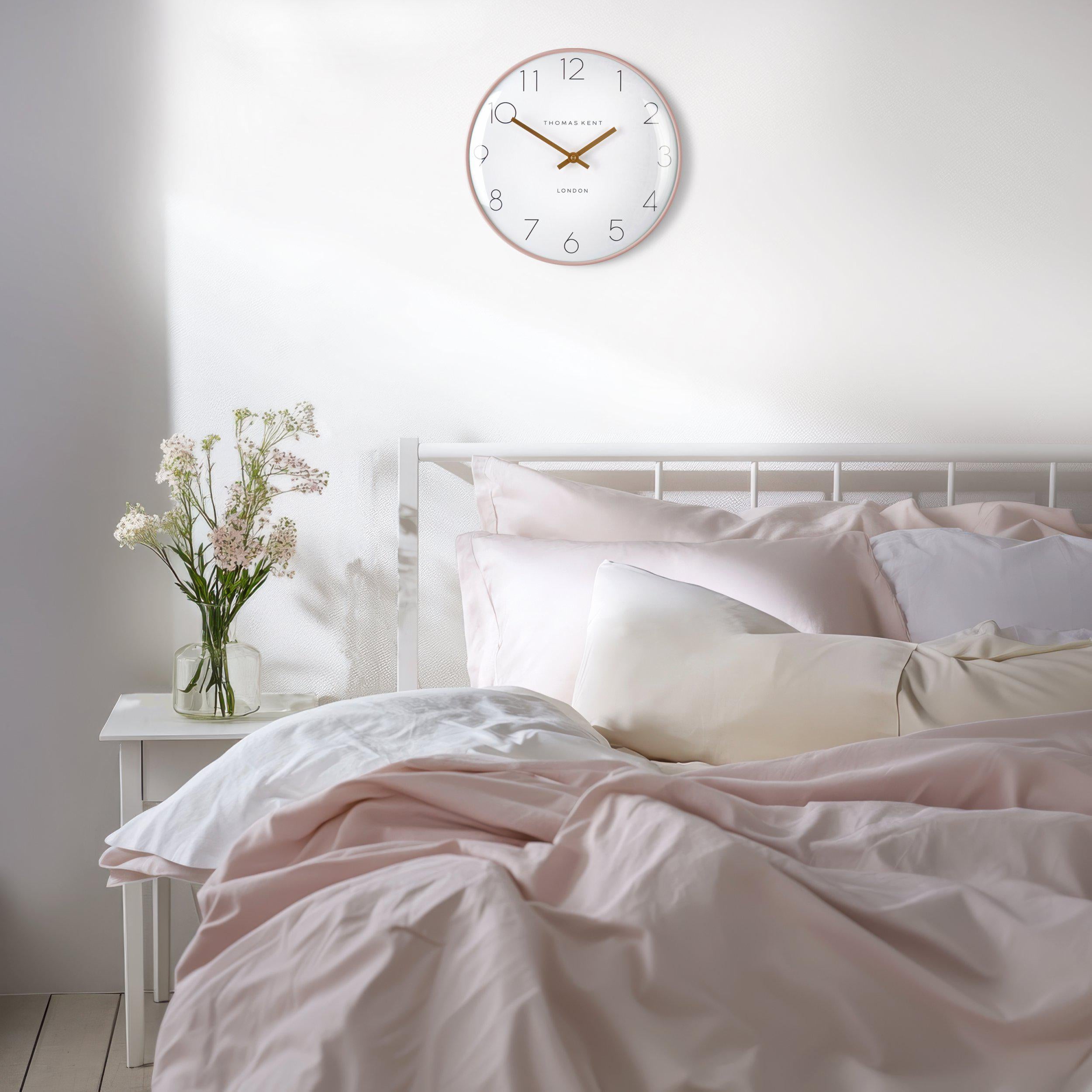 Ozzy Wall Clock in Dusty Pink - Ozzy Dusty Pink
