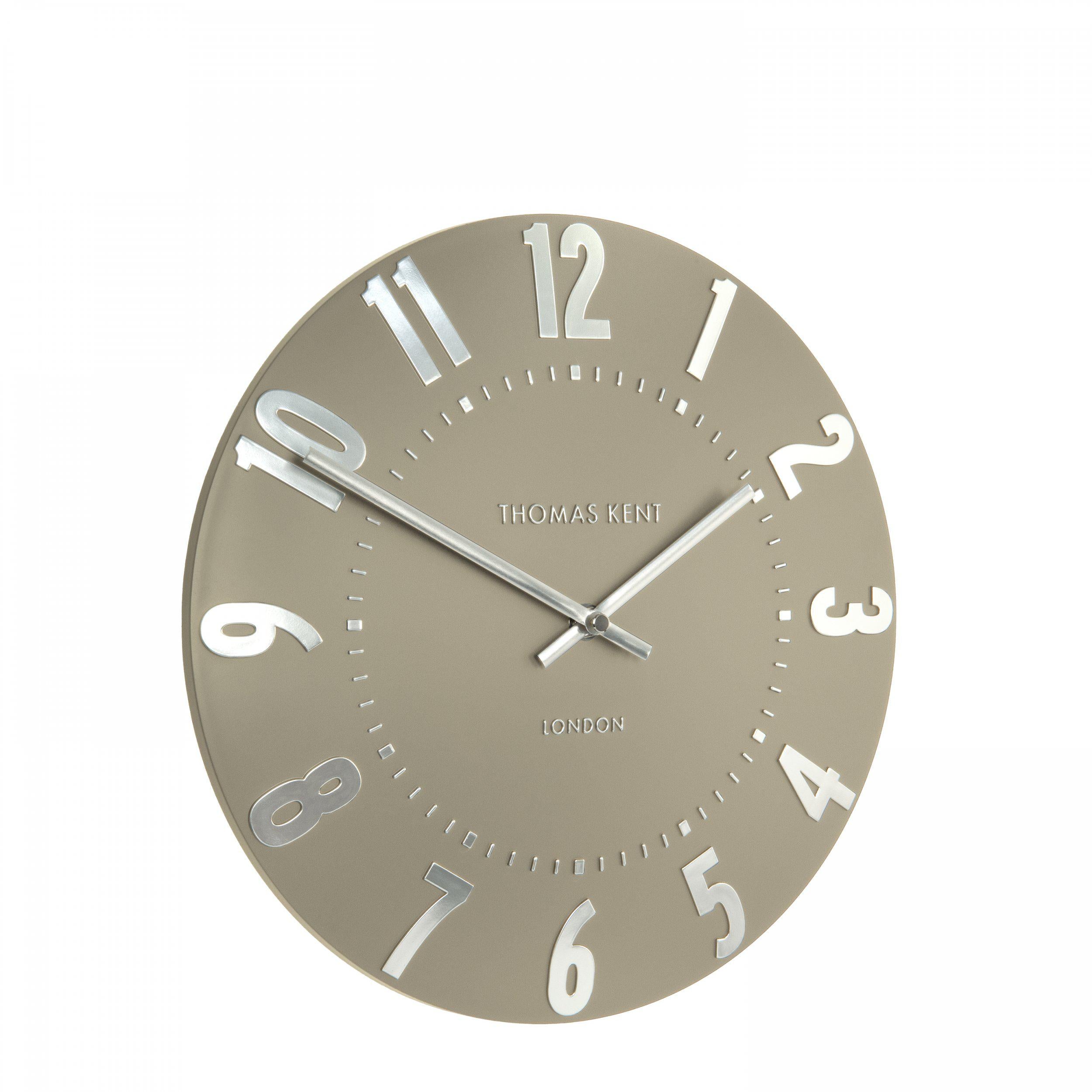 Mulberry Wall Clock in Mocha - Mocha