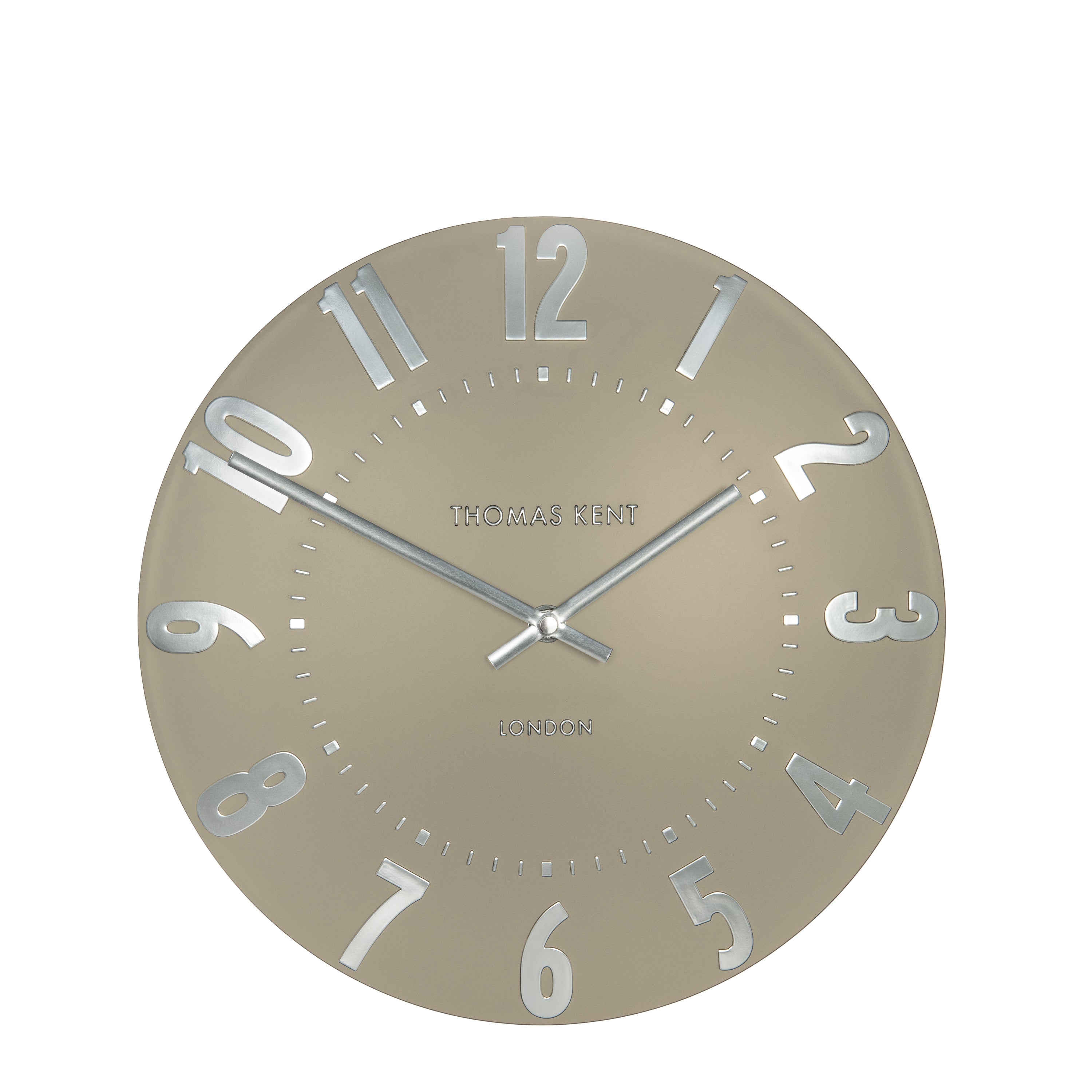Mulberry Wall Clock in Mocha - Mocha