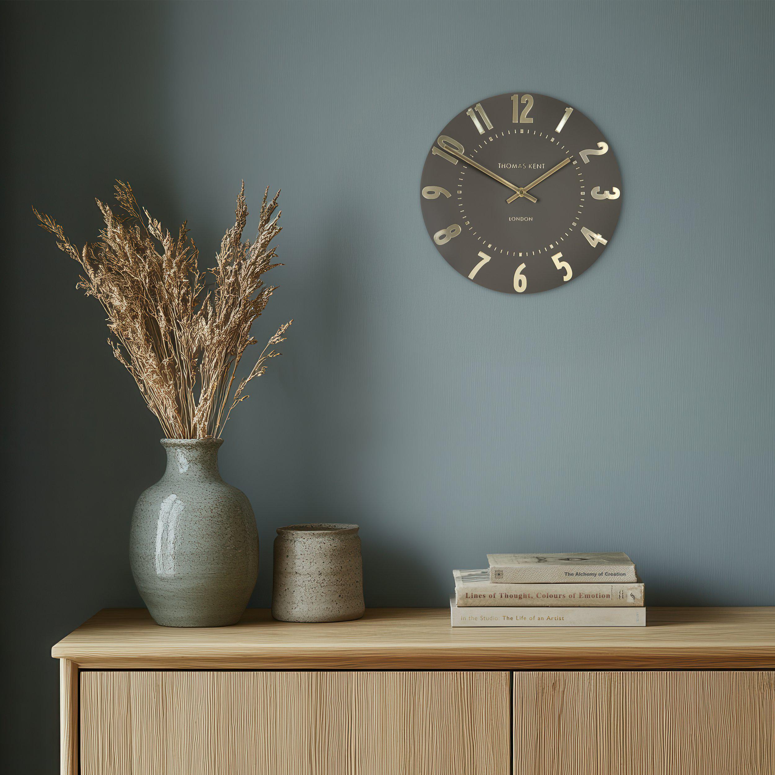 Mulberry Wall Clock in Espresso - Espresso