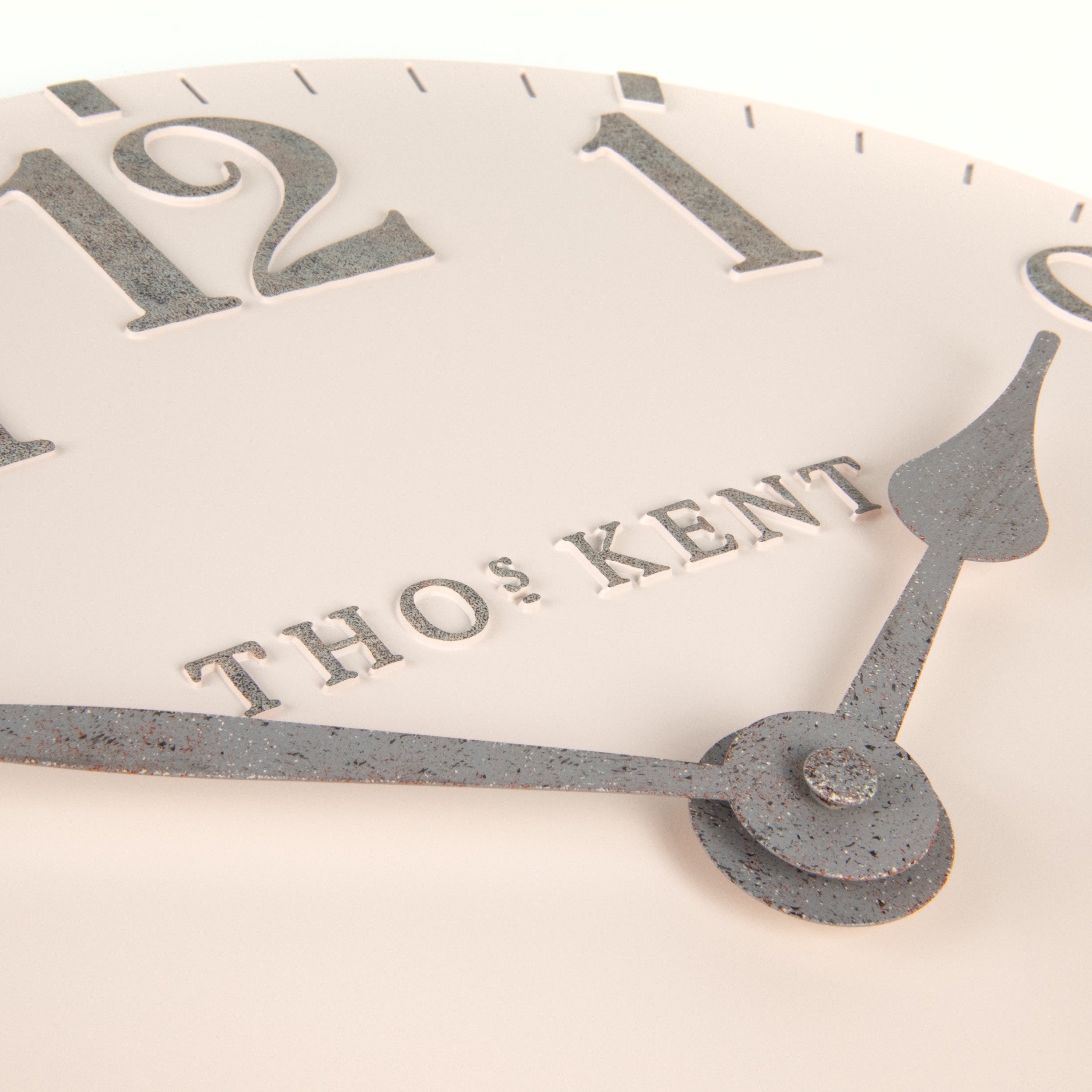 Arabic Wall Clock in Blush Pink - Blush Pink