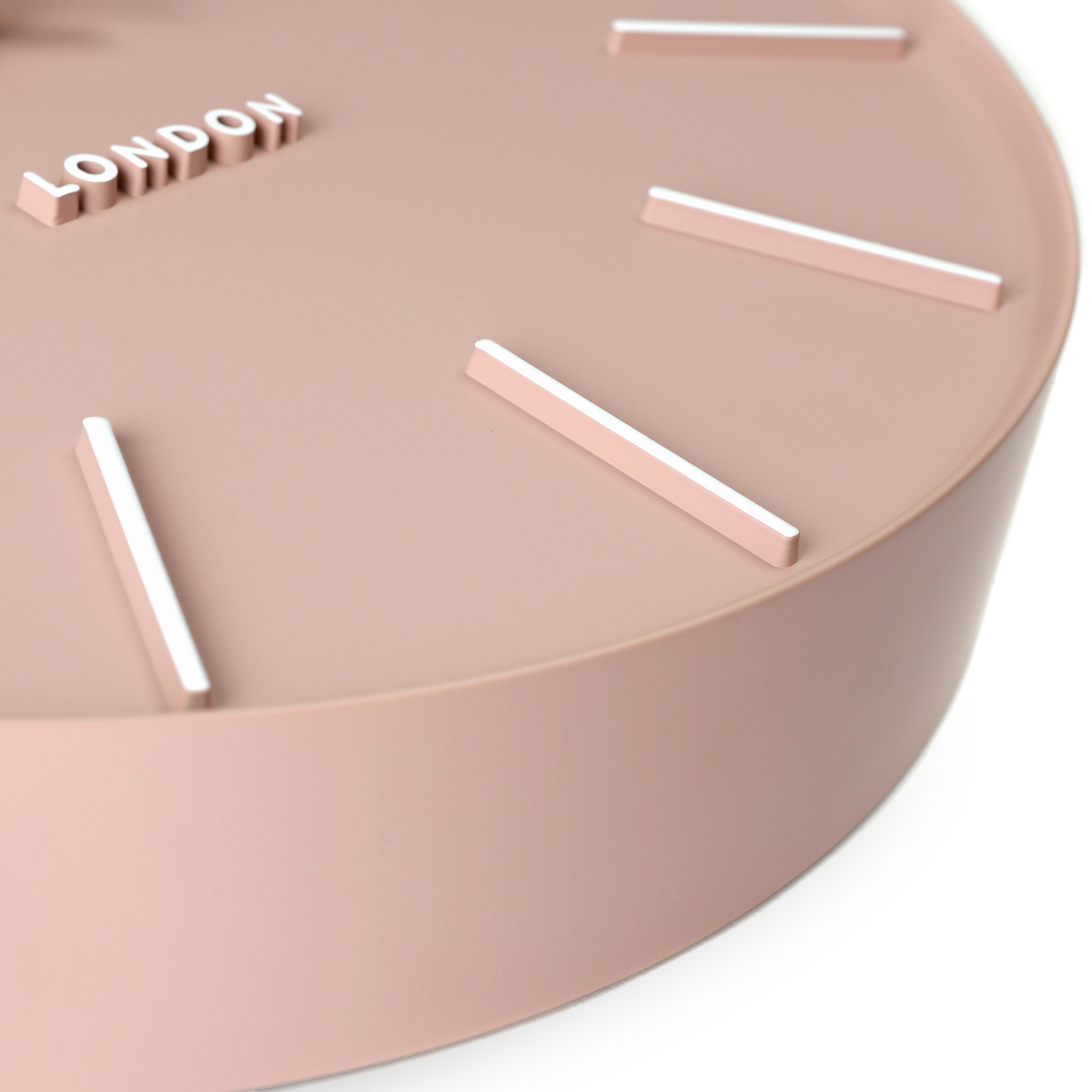 Osprey Wall Clock in Blush Pink