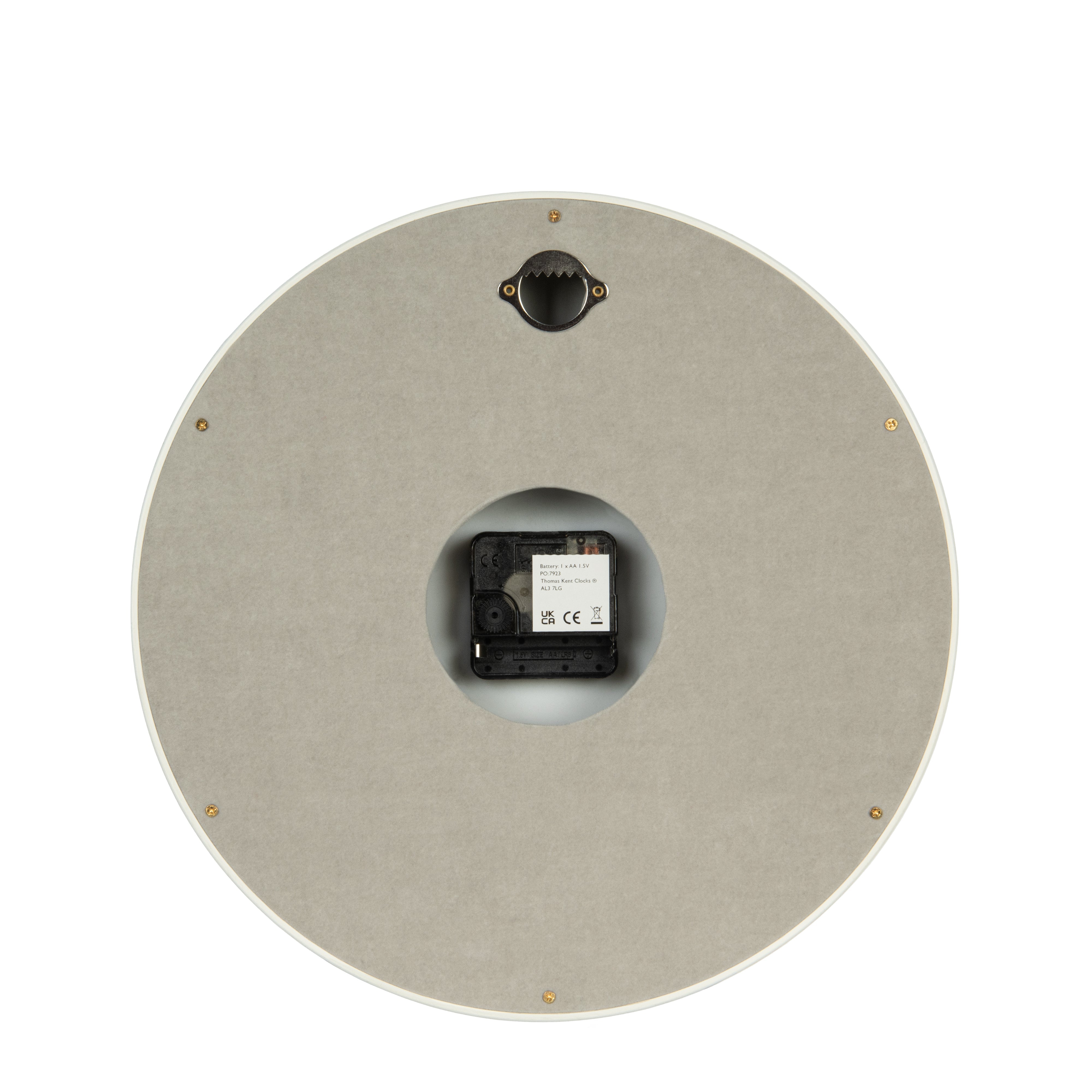 Osprey Wall Clock in Snowberry White