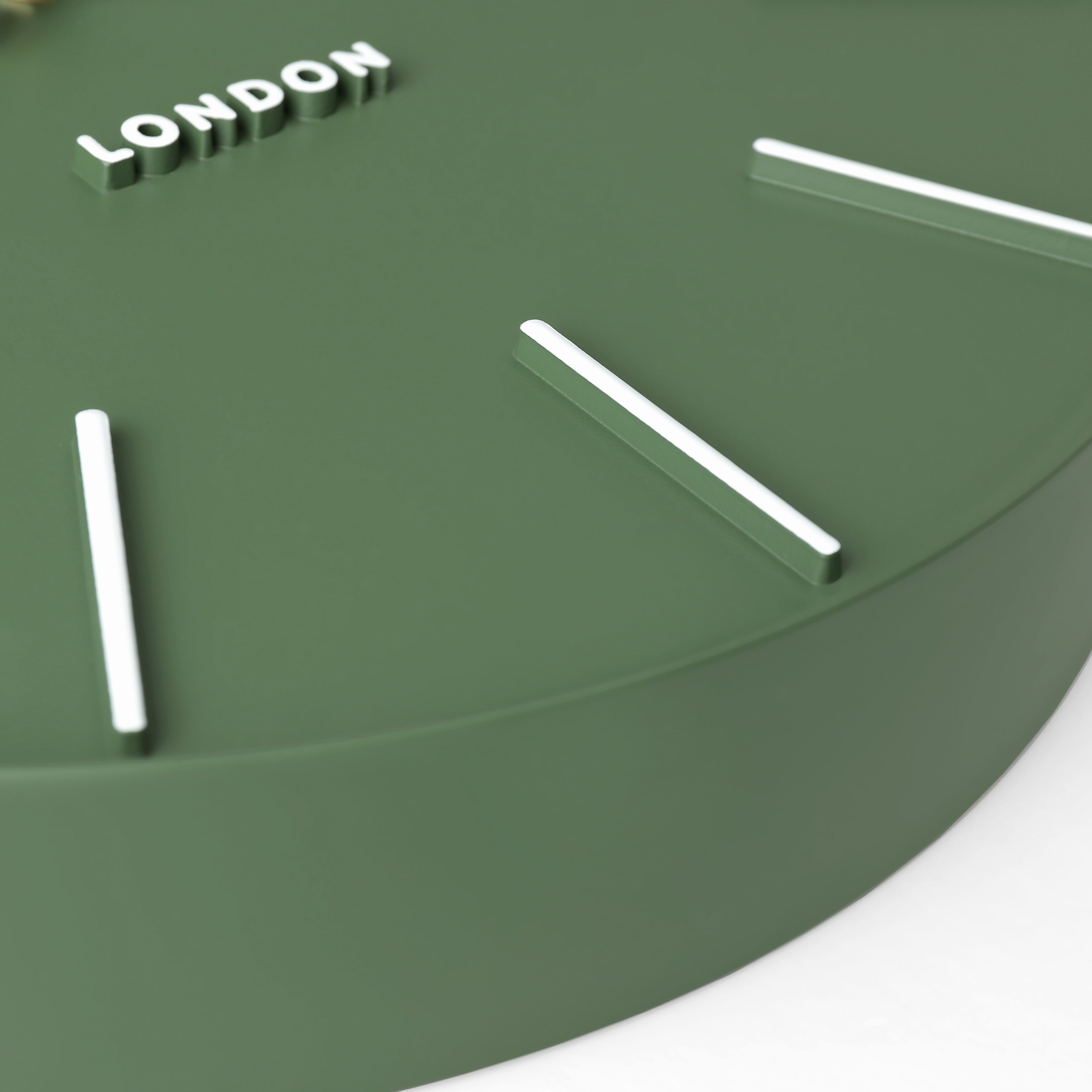 Osprey Wall Clock in Forest Green