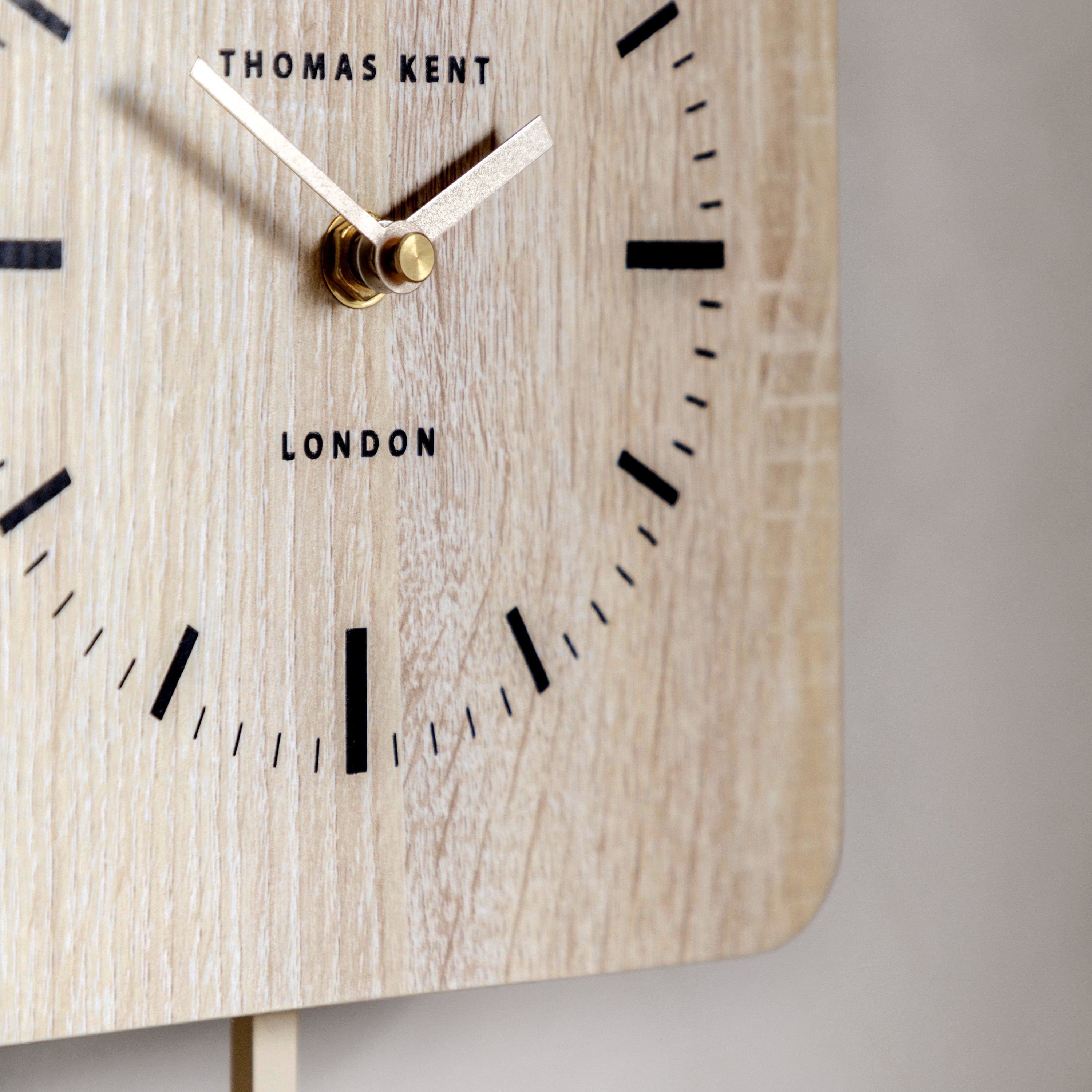 Cuckoo Wall Clock in Washed Oak