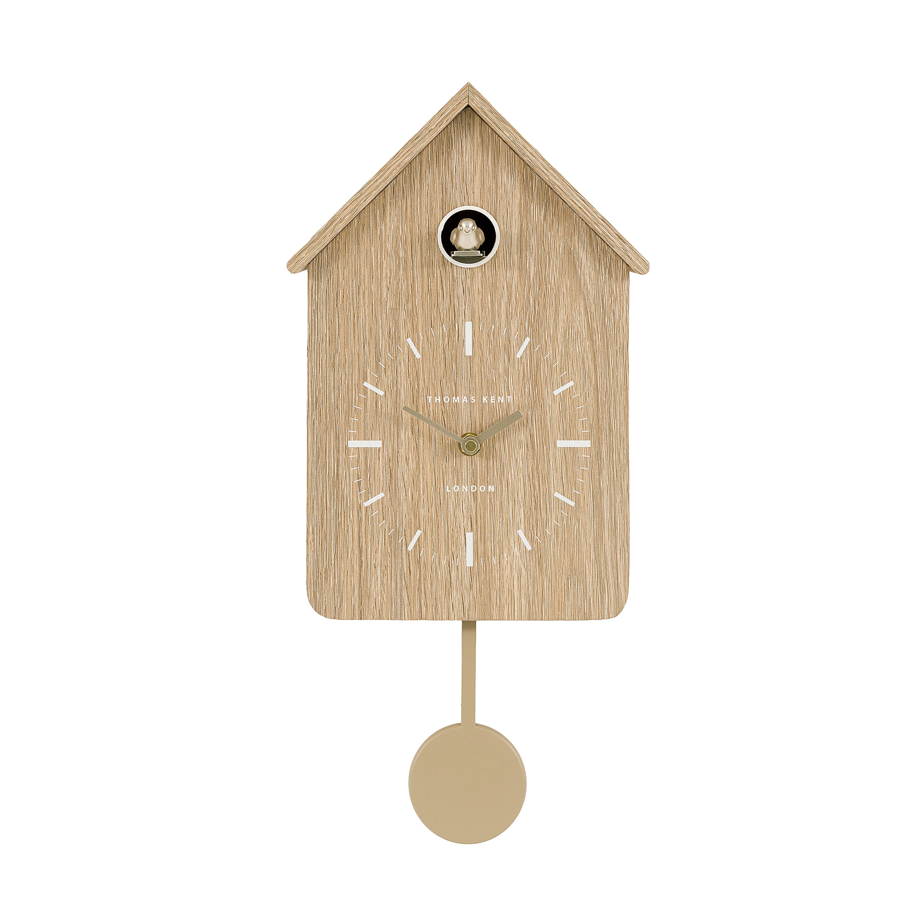 Cuckoo Wall Clock in Oak