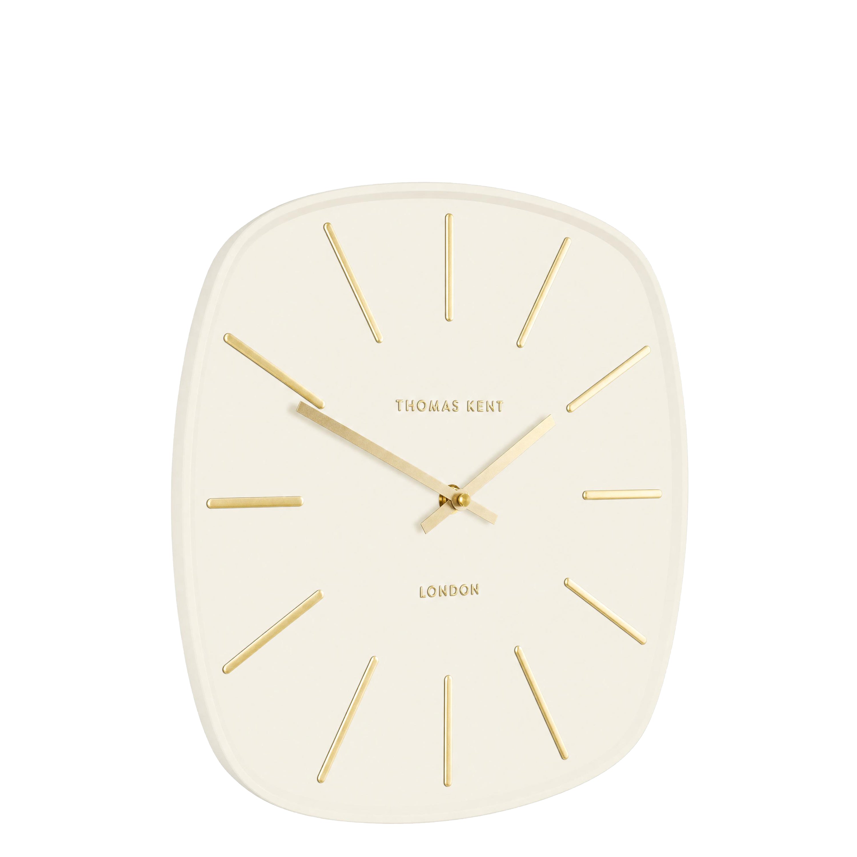 Bistro Wall Clock in Vanilla