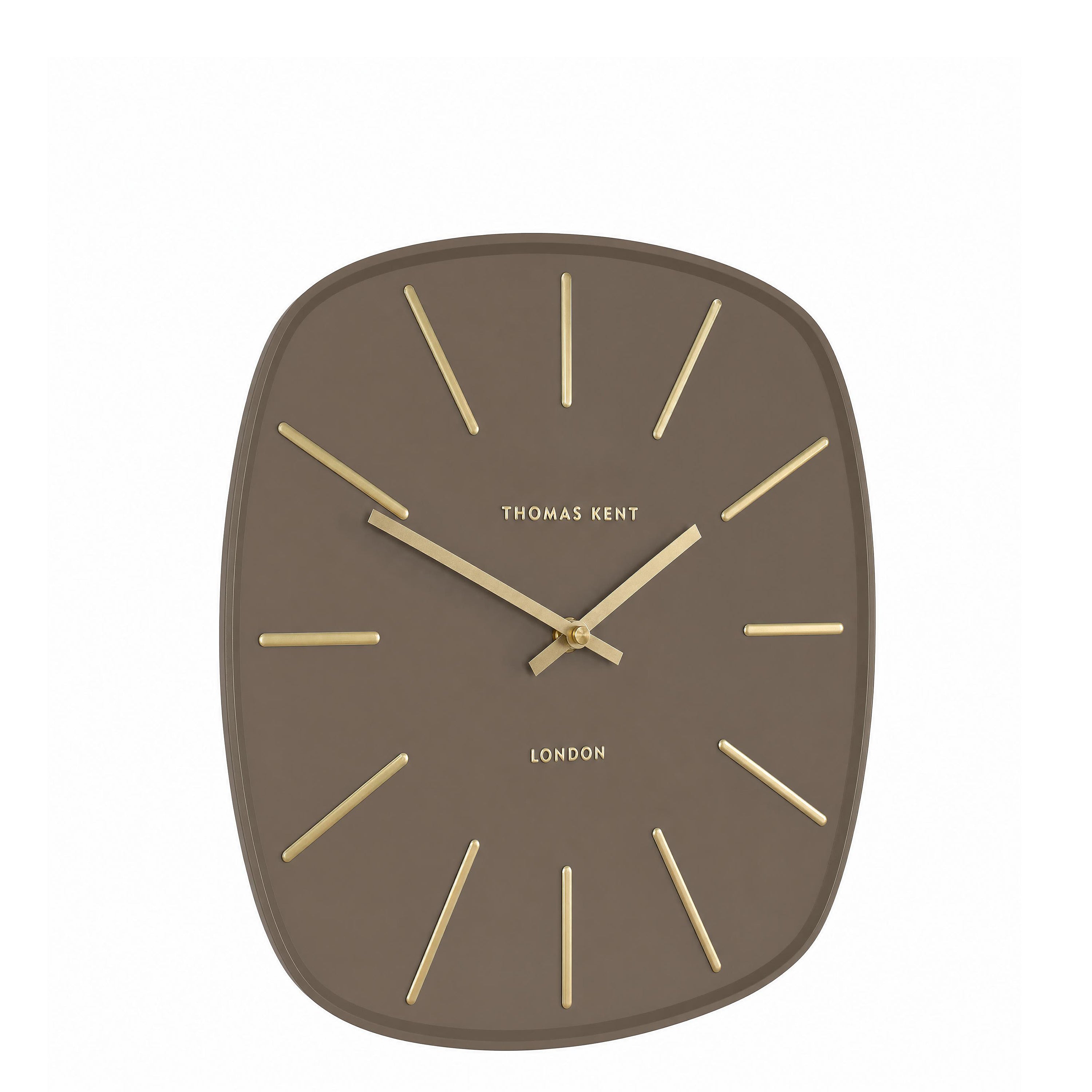 Bistro Wall Clock Mocha