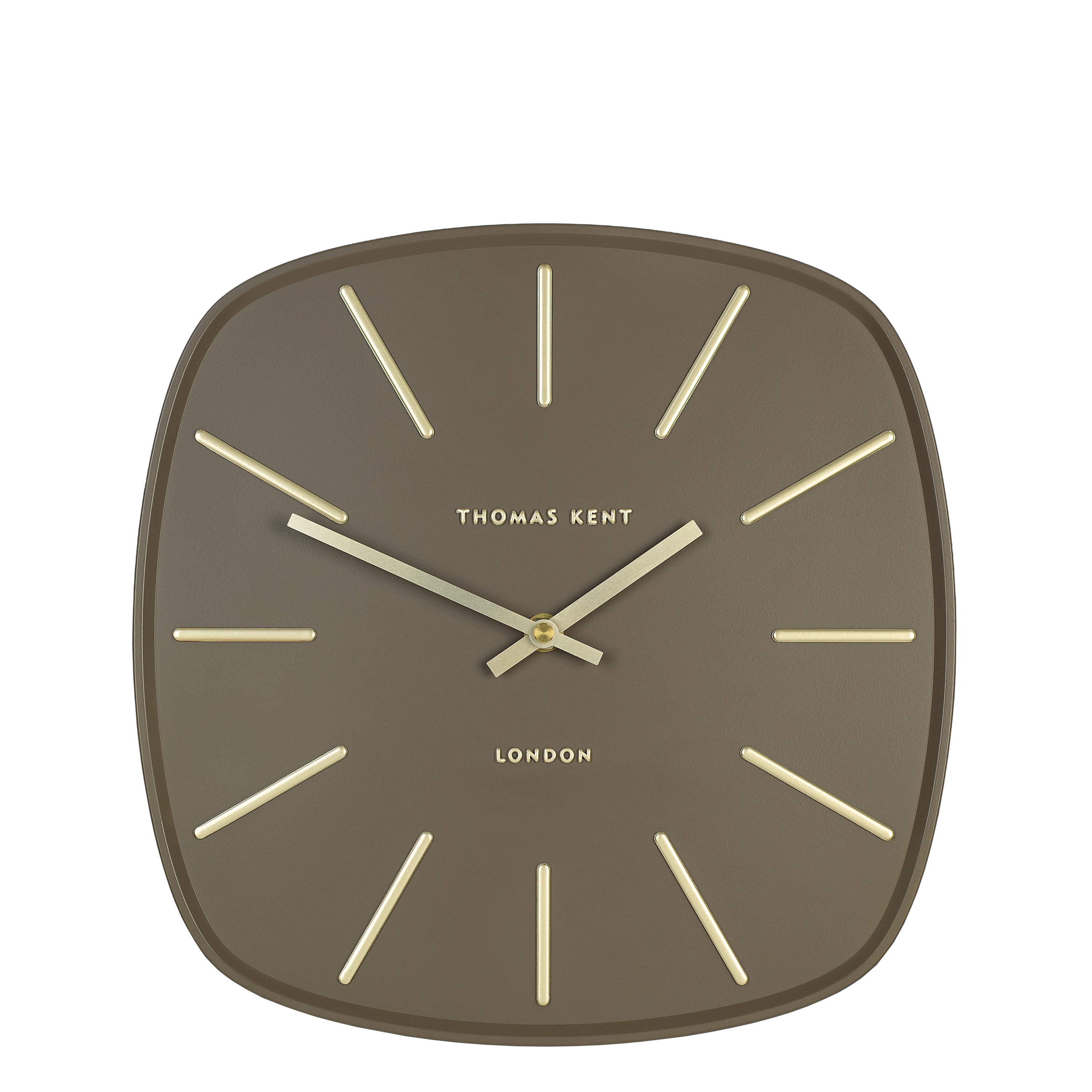 Bistro Wall Clock Mocha