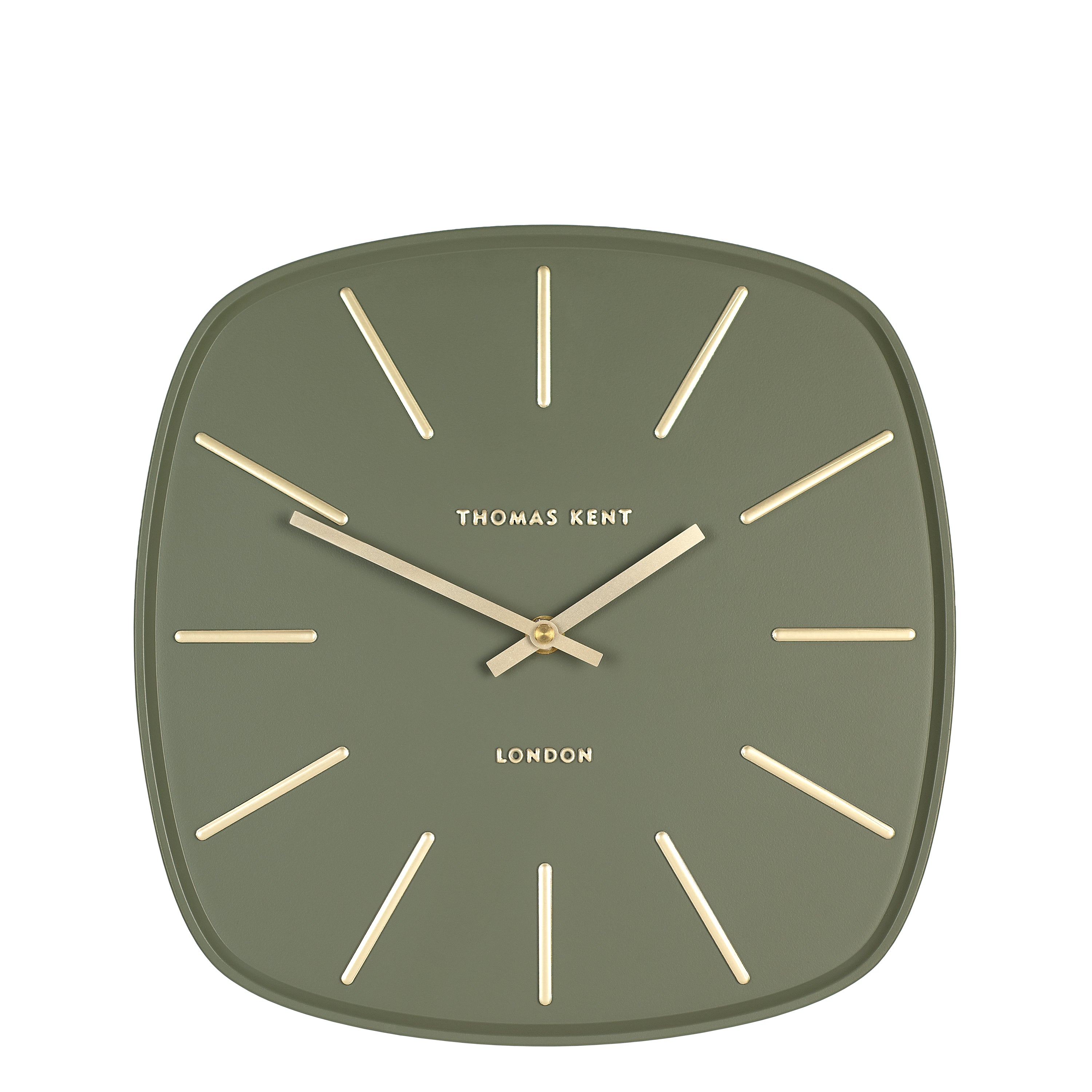 Bistro Wall Clock Olive