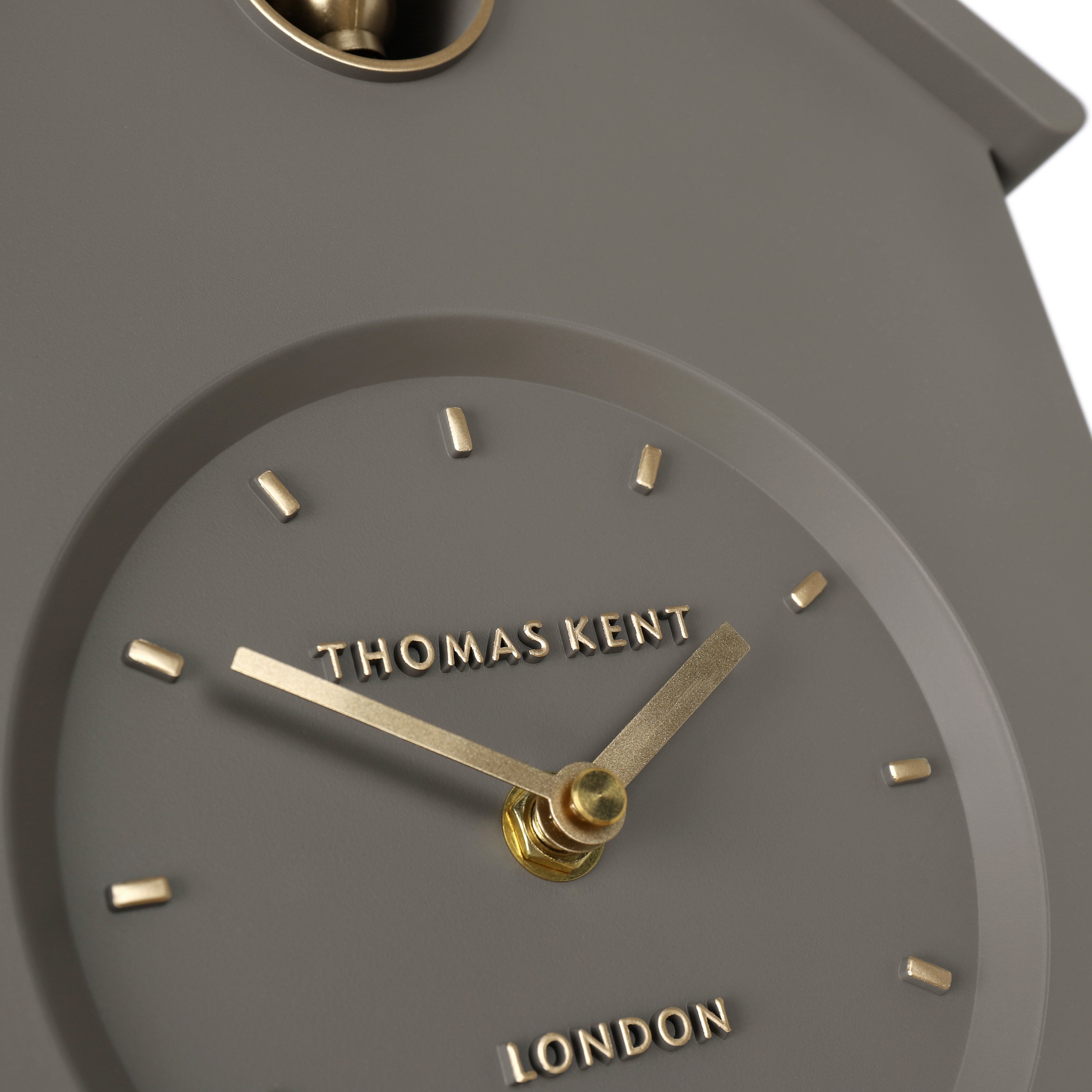 Cuckoo Wall Clock in Taupe Grey - Taupe Grey