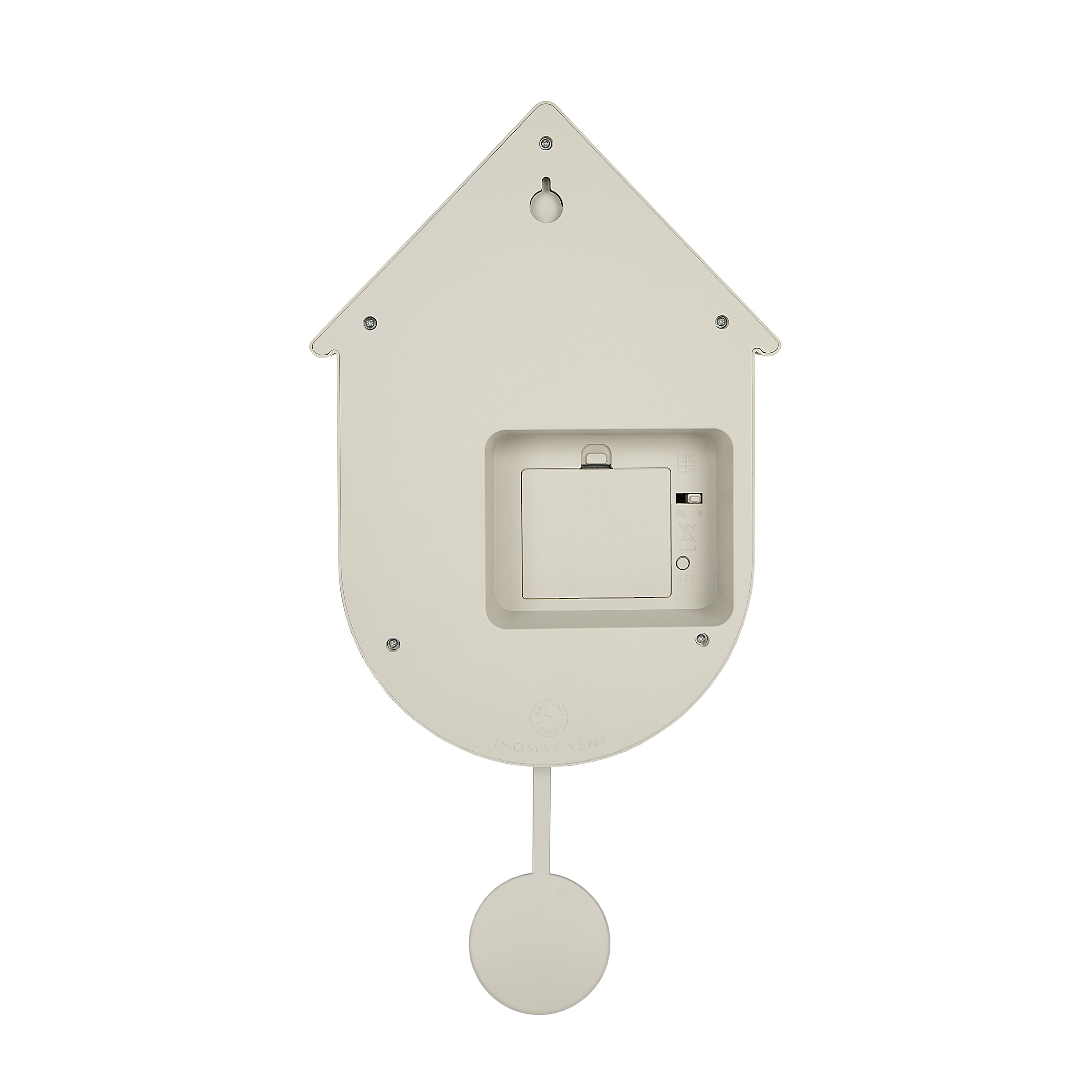 Cuckoo Wall Clock in Smoke - Smoke