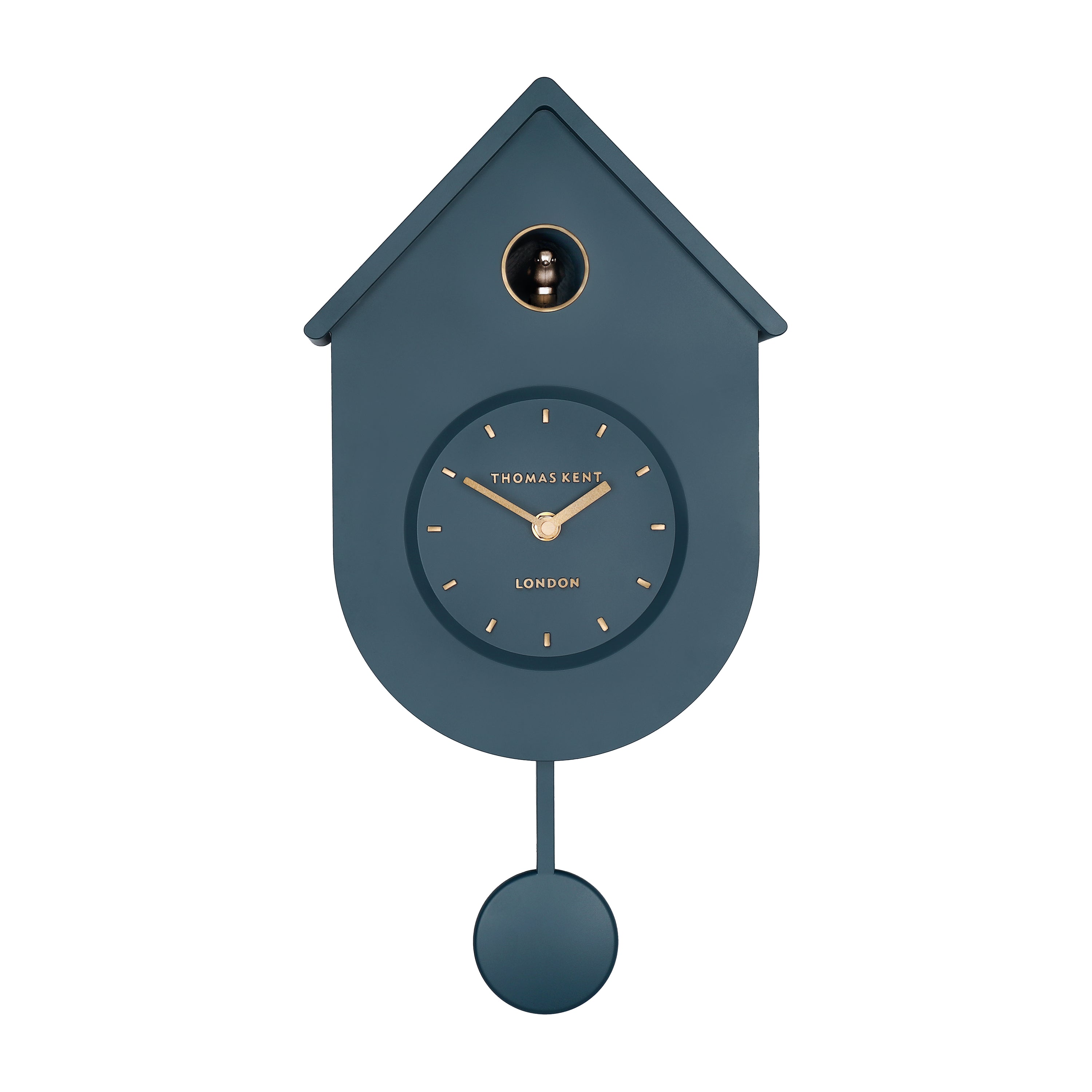 Cuckoo Wall Clock in Navy - Navy