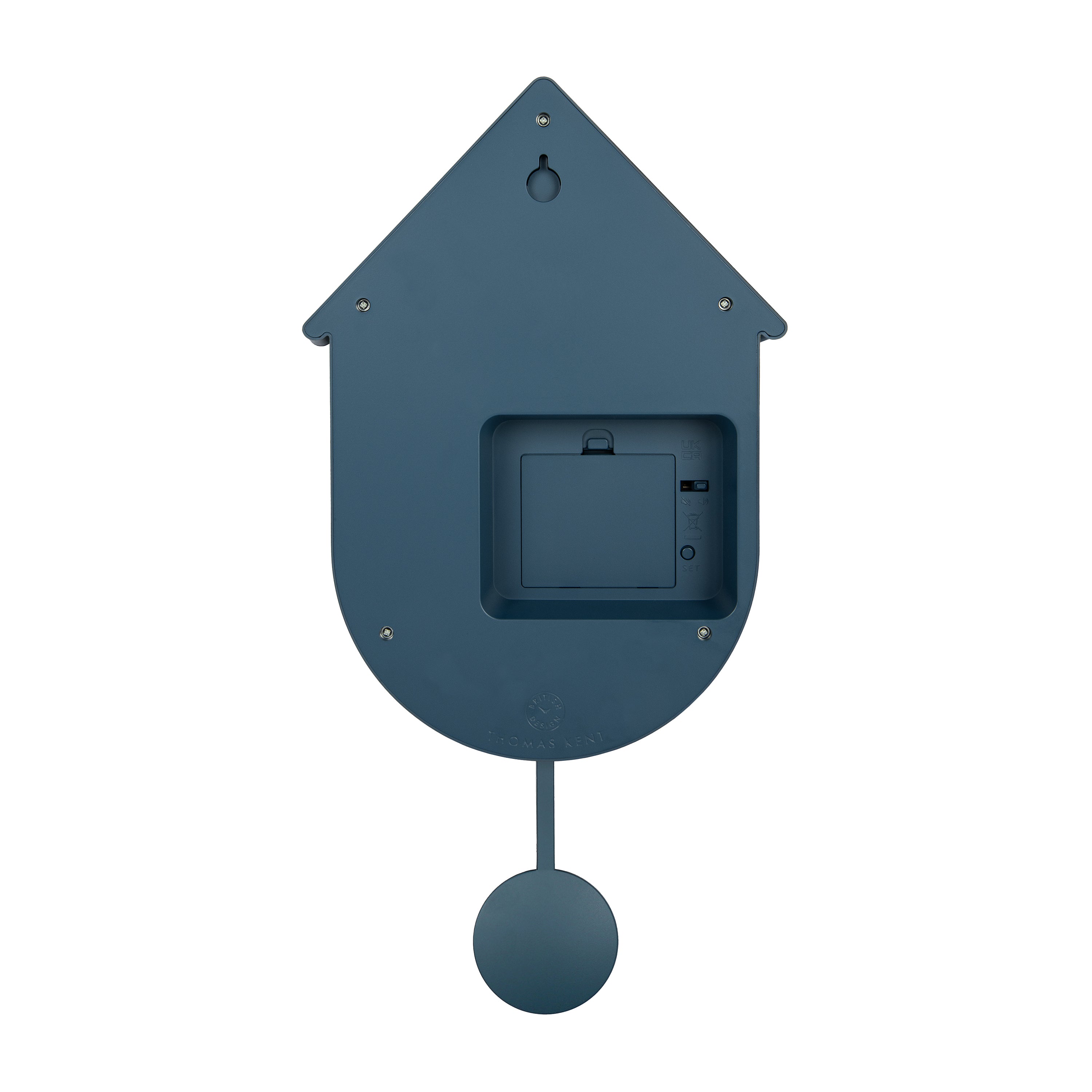 Cuckoo Wall Clock in Navy - Navy