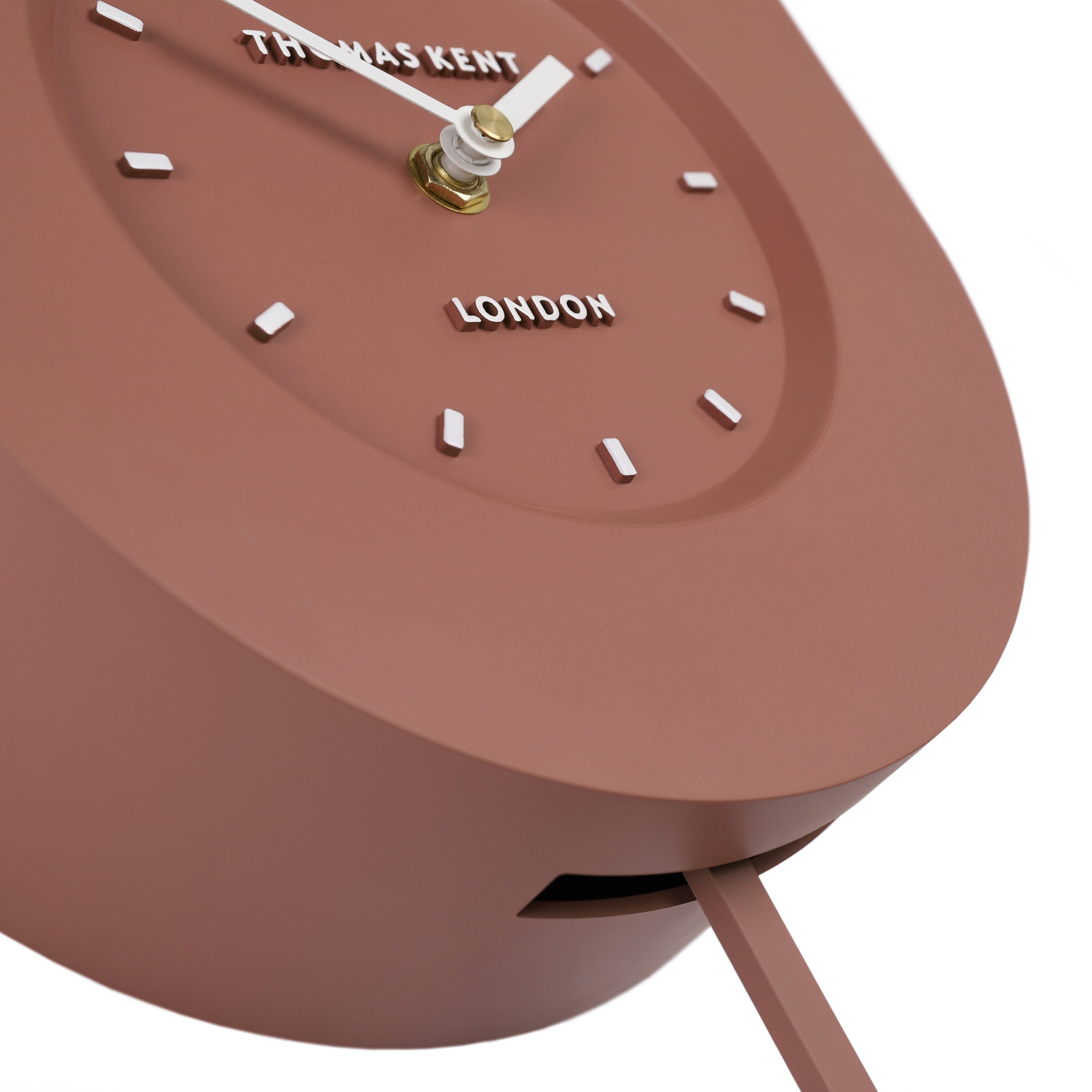 Cuckoo Wall Clock in Burnt Sienna - Burnt Sienna
