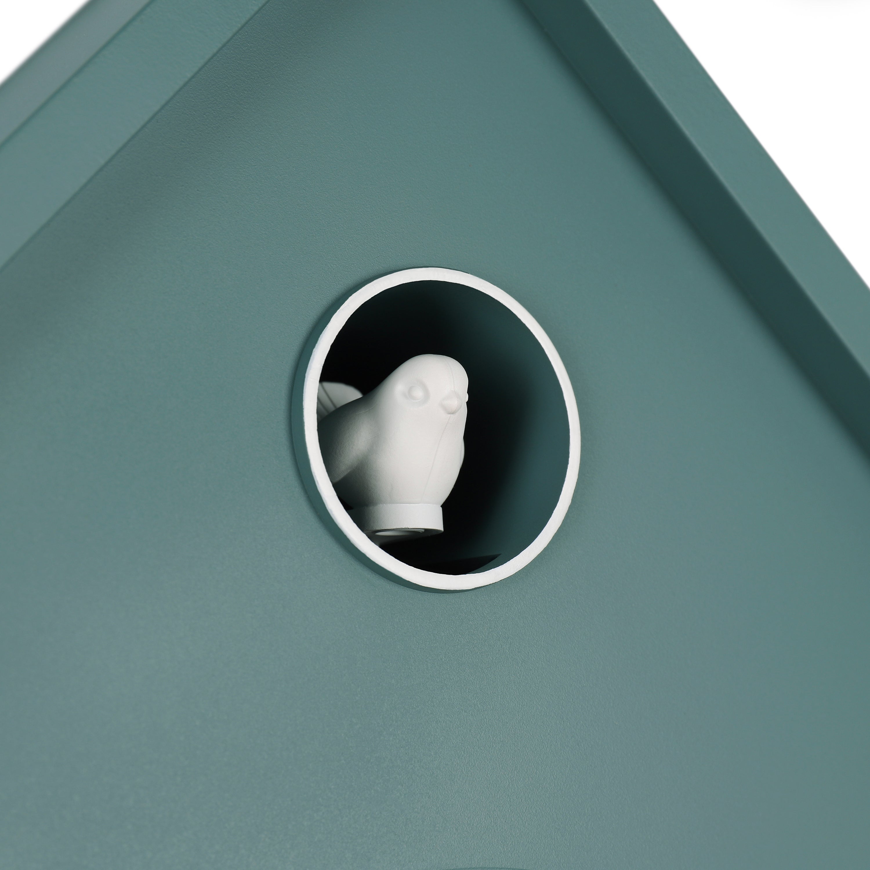 Cuckoo Wall Clock in Dark Aquamarine - Dark Aquamarine